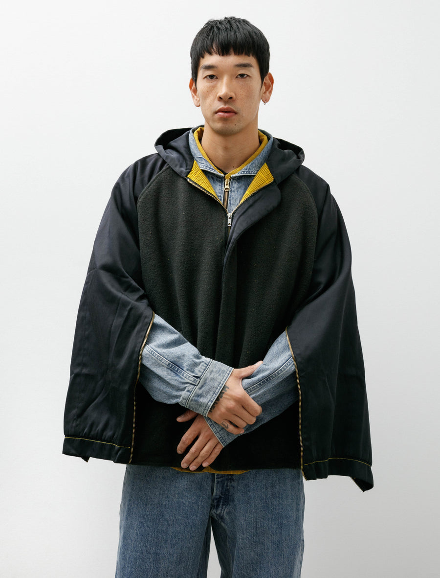 Cwm Cape Nylon/Wool Crombie Lagos Yellow - Image 2