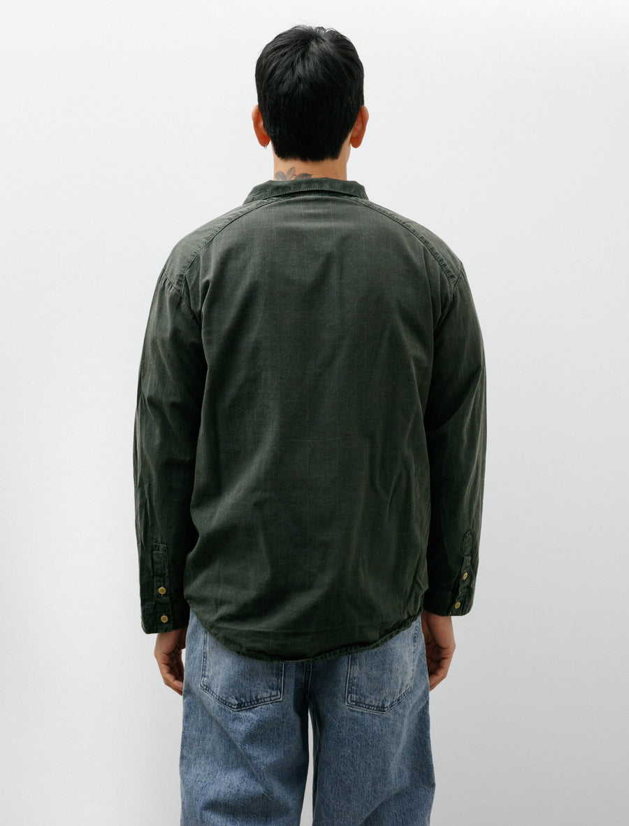 Trap Shirt Cotton Dogtooth Triassic Green - Image 2