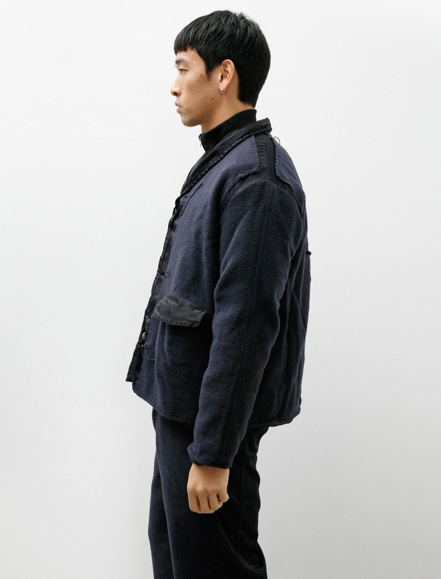 Bog Jacket Nylon/Wool Crombie Triassic Green - Image 3