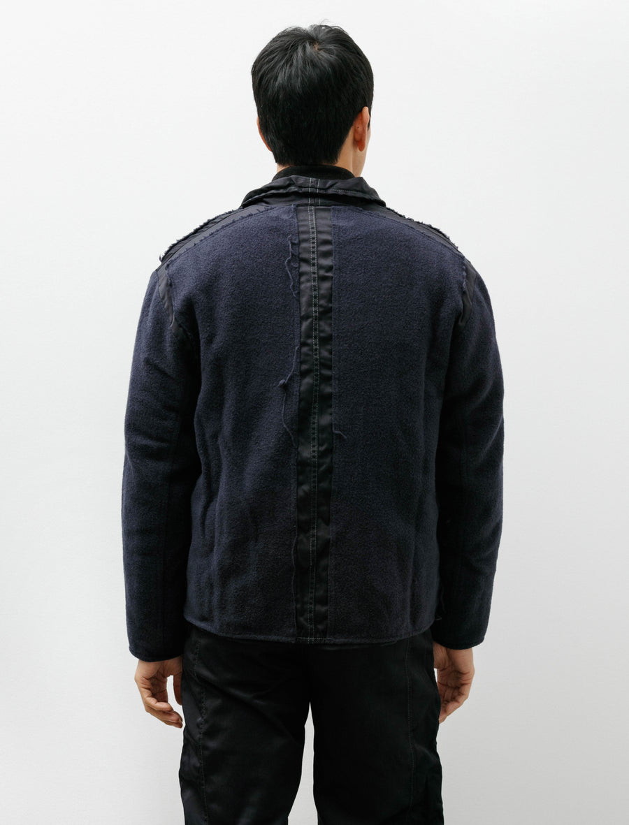 Bog Jacket Nylon/Wool Crombie Triassic Green - Image 2