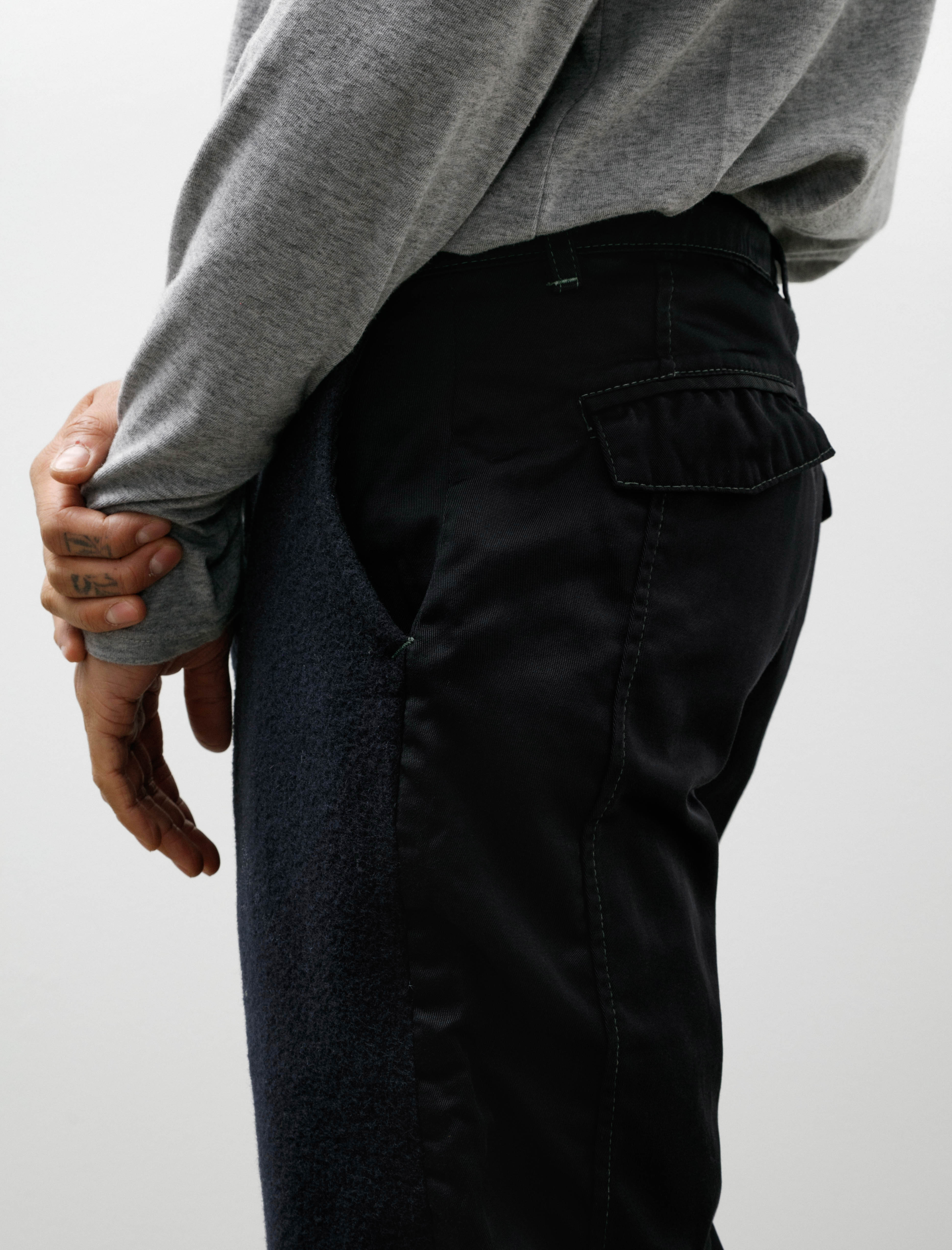 Working Bog Pant Nylon/Wool Crombie Triassic Green