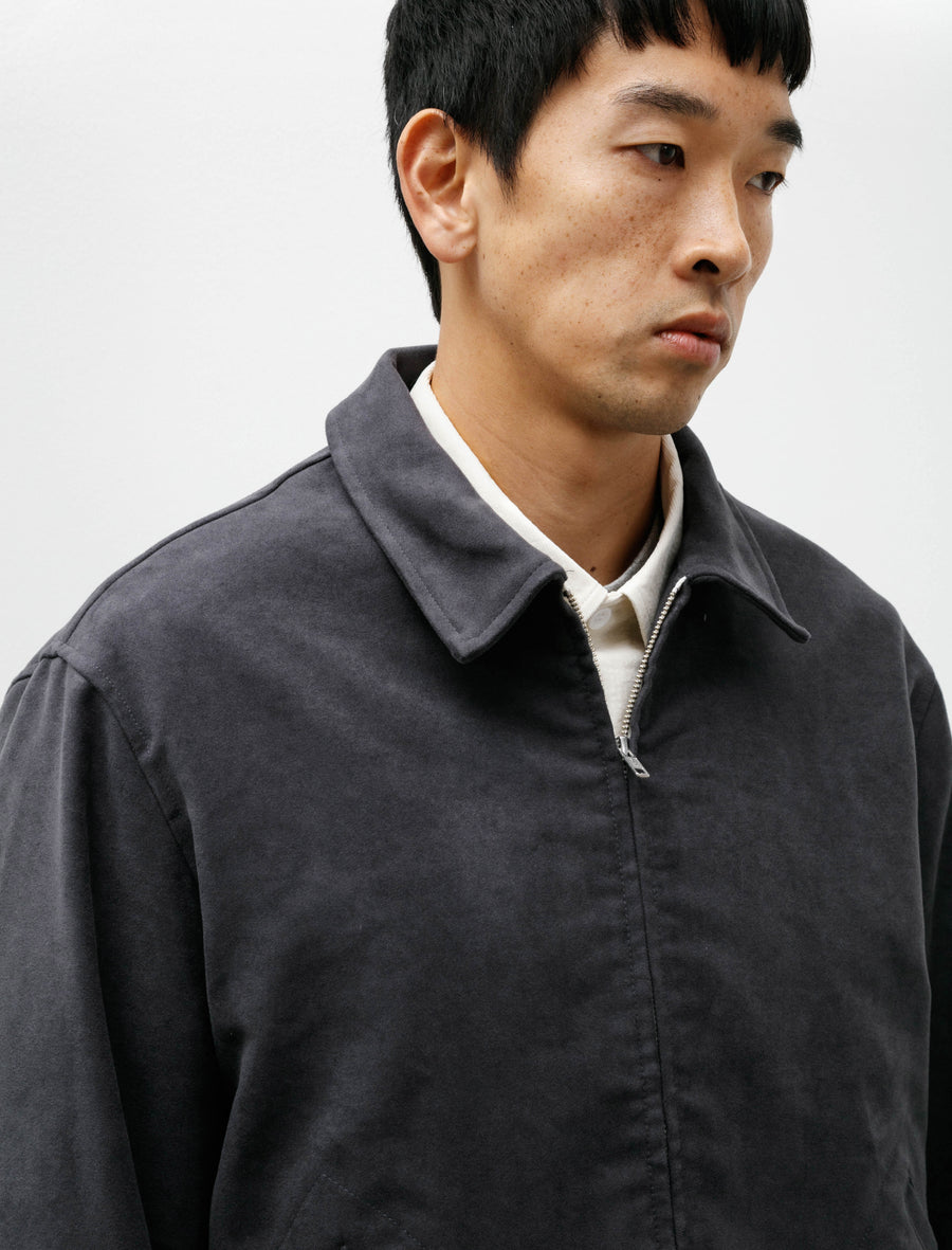 Site Jacket Cotton Moleskin Grey - Image 5