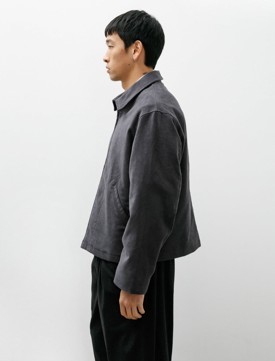 Site Jacket Cotton Moleskin Grey - Image 3