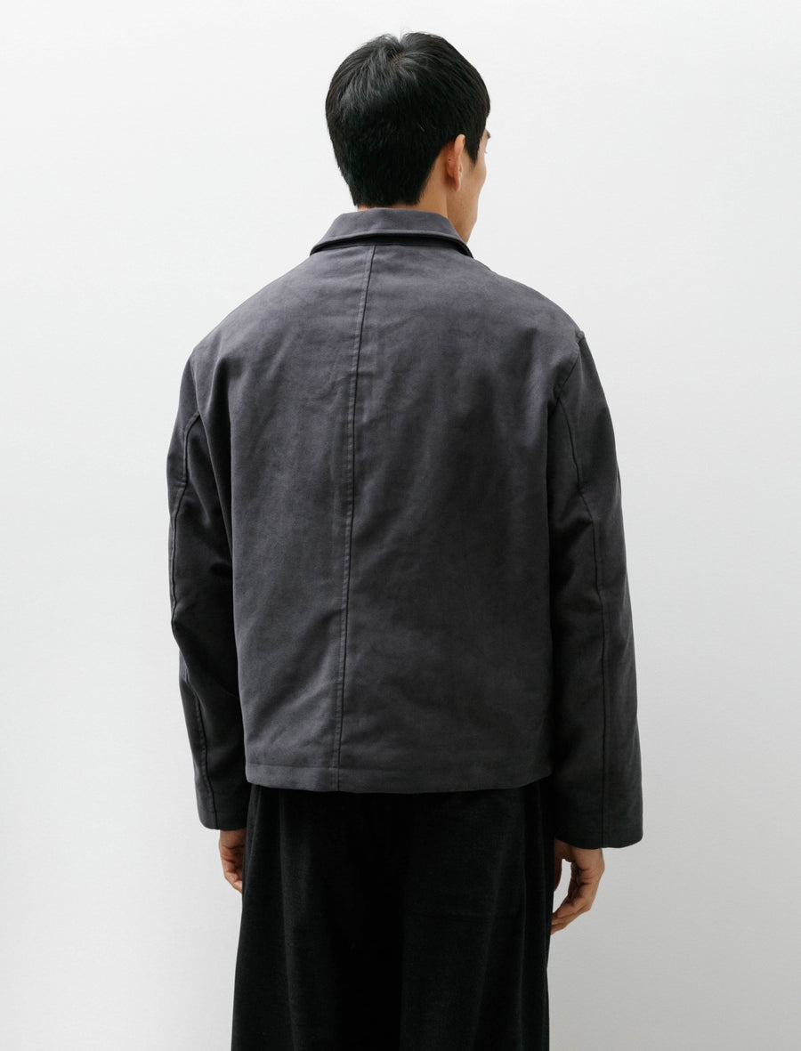 Site Jacket Cotton Moleskin Grey - Image 2