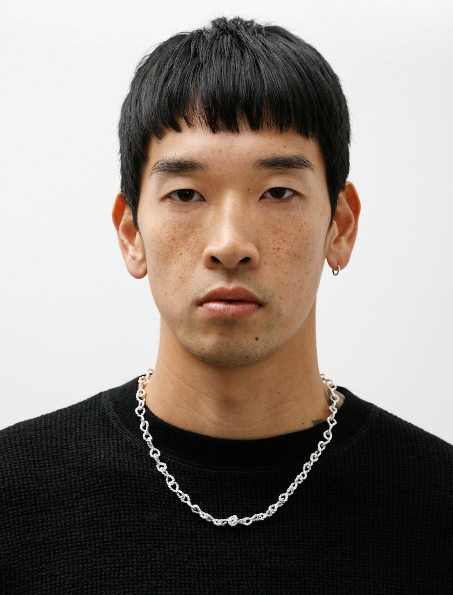 Infinity Chain Necklace Sterling Silver - Image 1