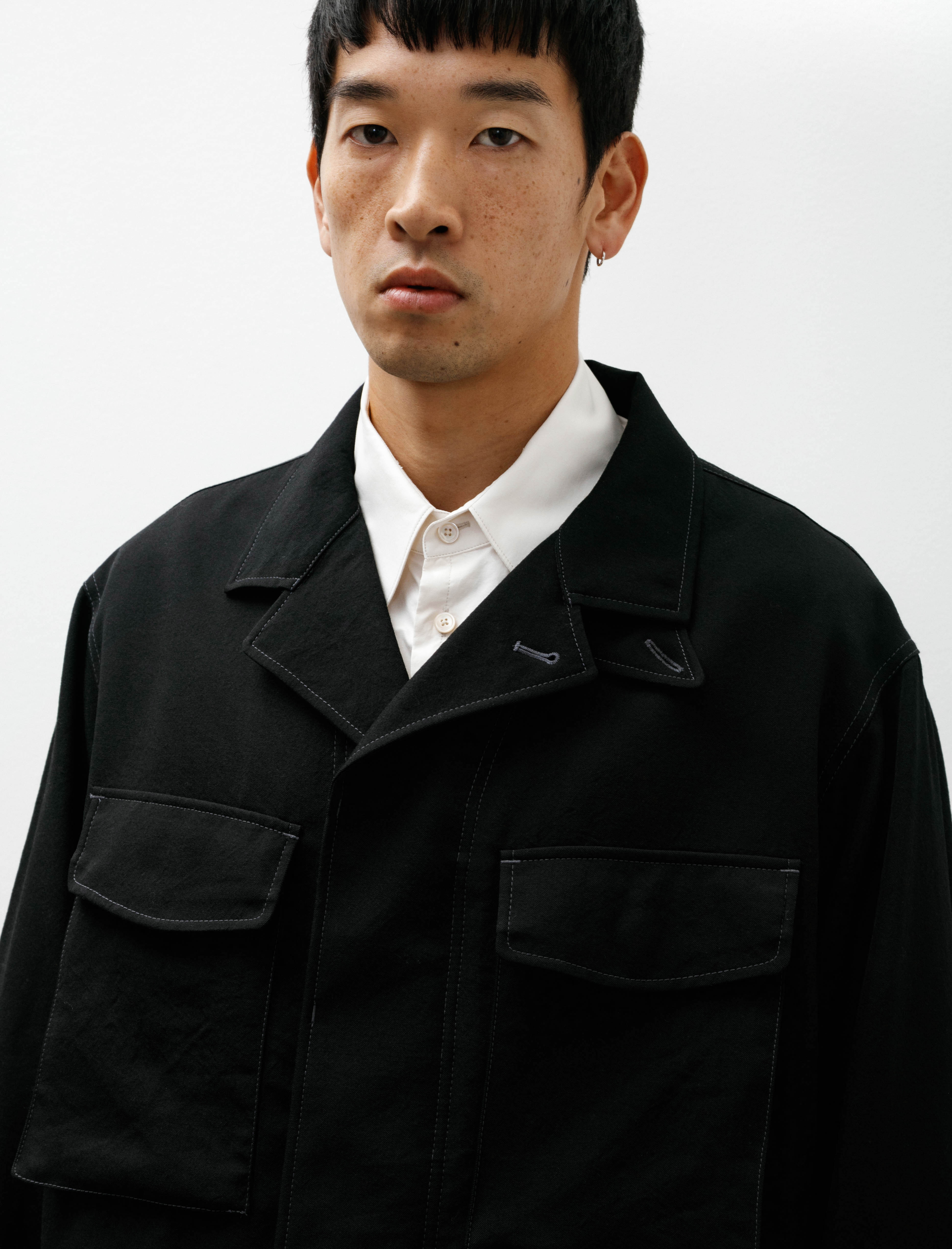 Lemaire Soft Field Jacket Black