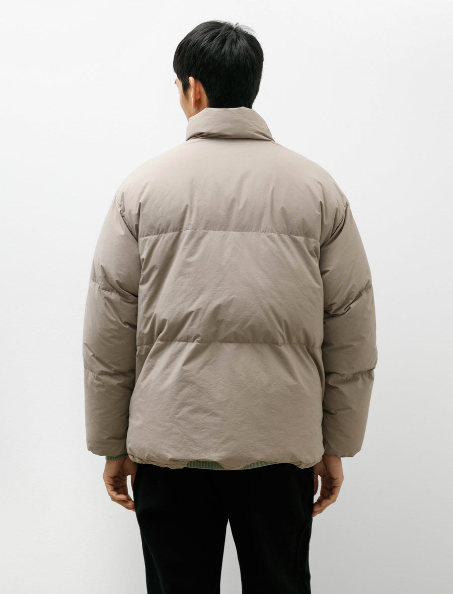 Garment Dyed Down Jacket Grege - Image 2