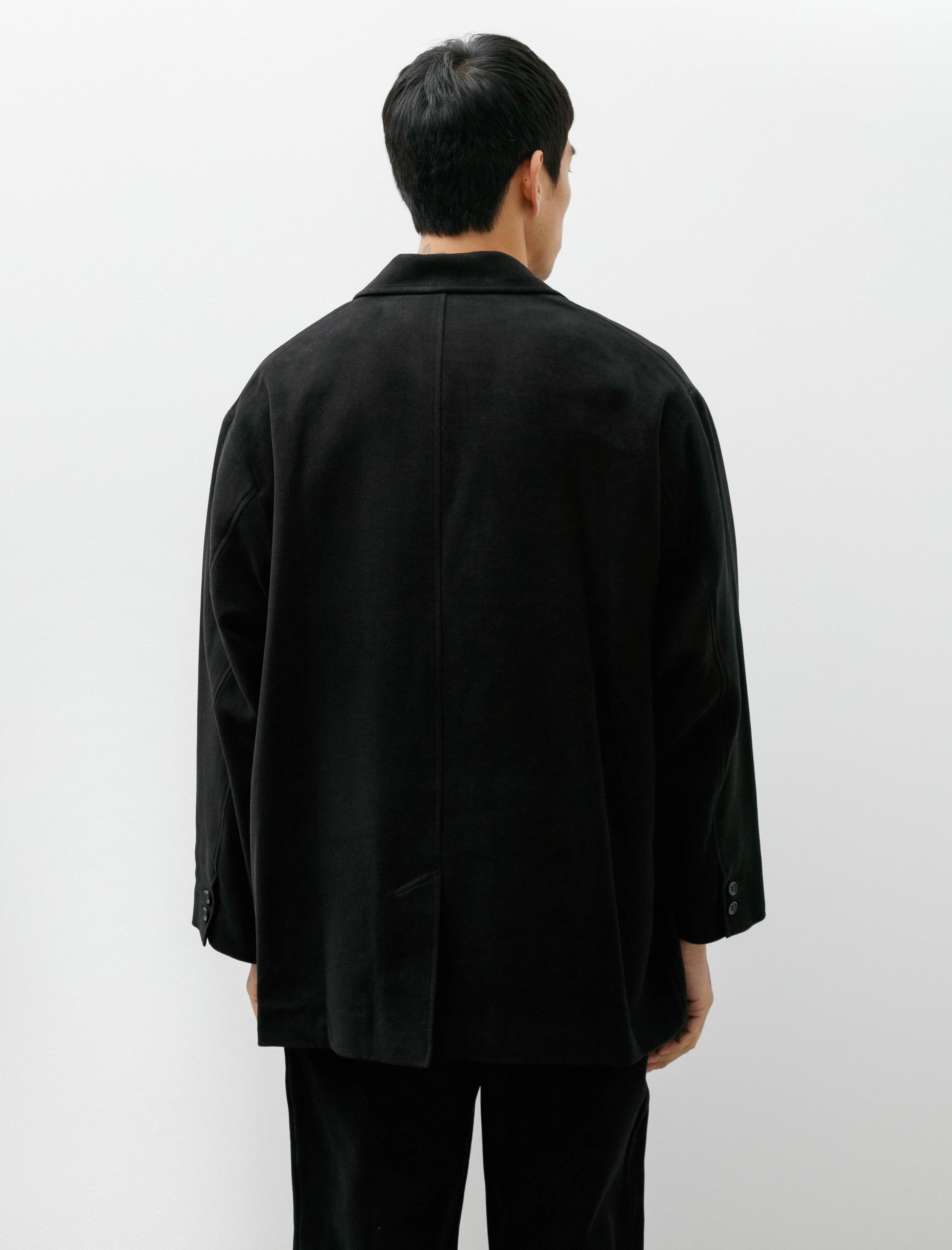 Graphpaper Supima Moleskin Jacket Black
