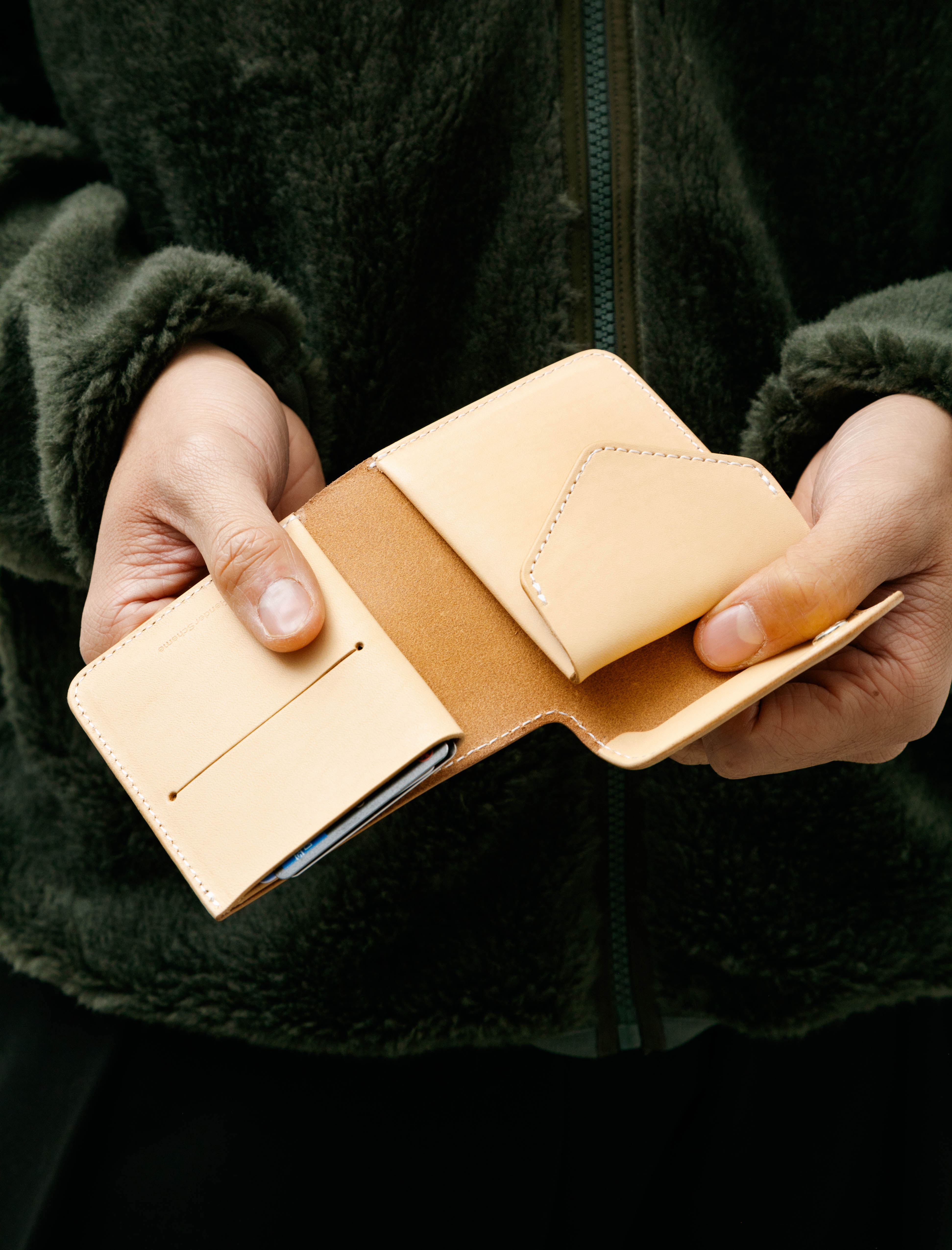 Hender Scheme Wallet Cow Leather