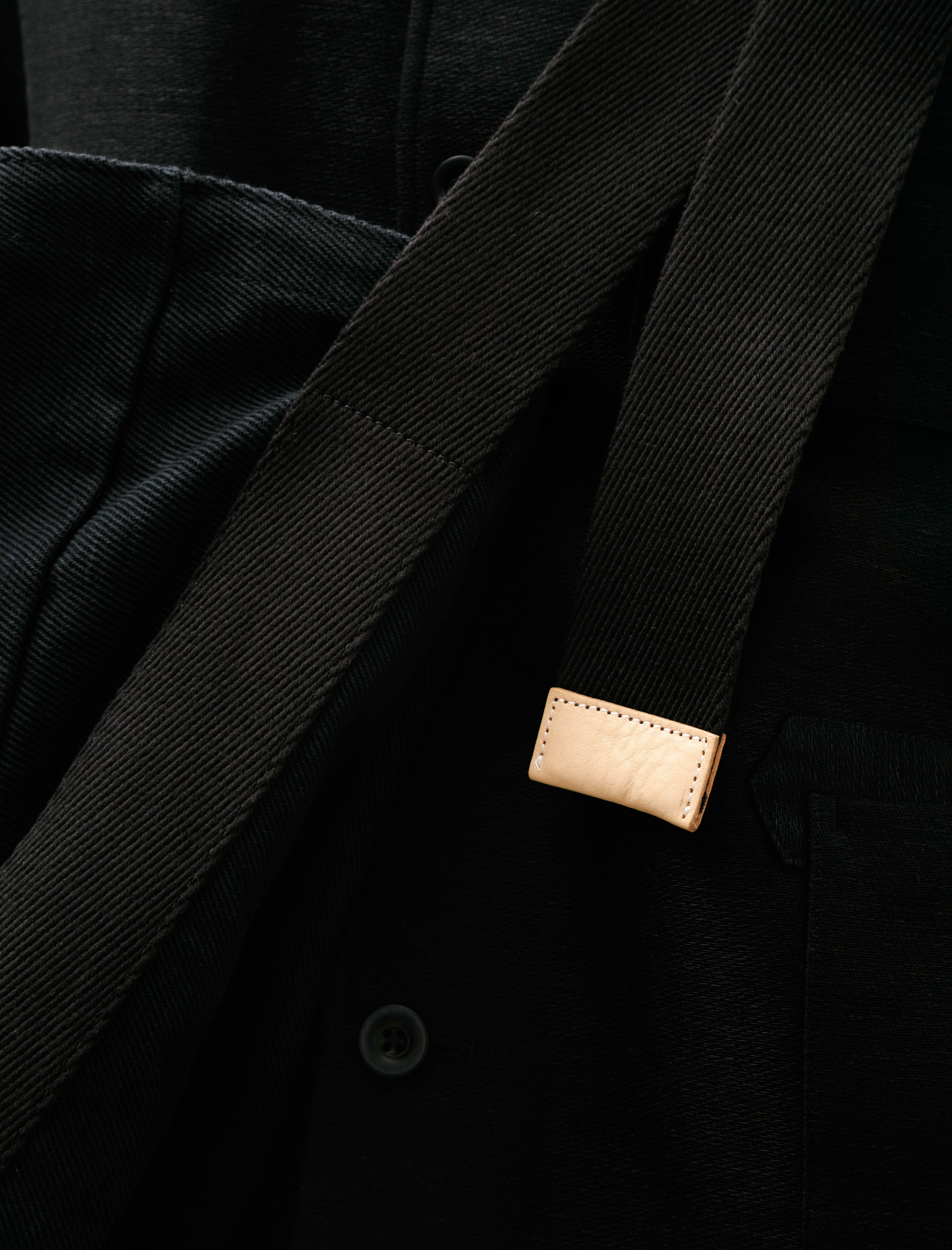 Hender Scheme Square Shoulder Bag Big Black