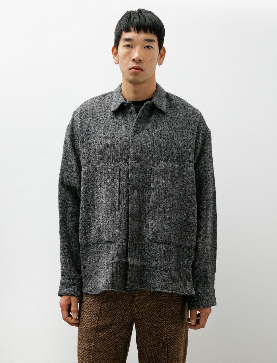 Shirt Jacket C Grey - Image 1
