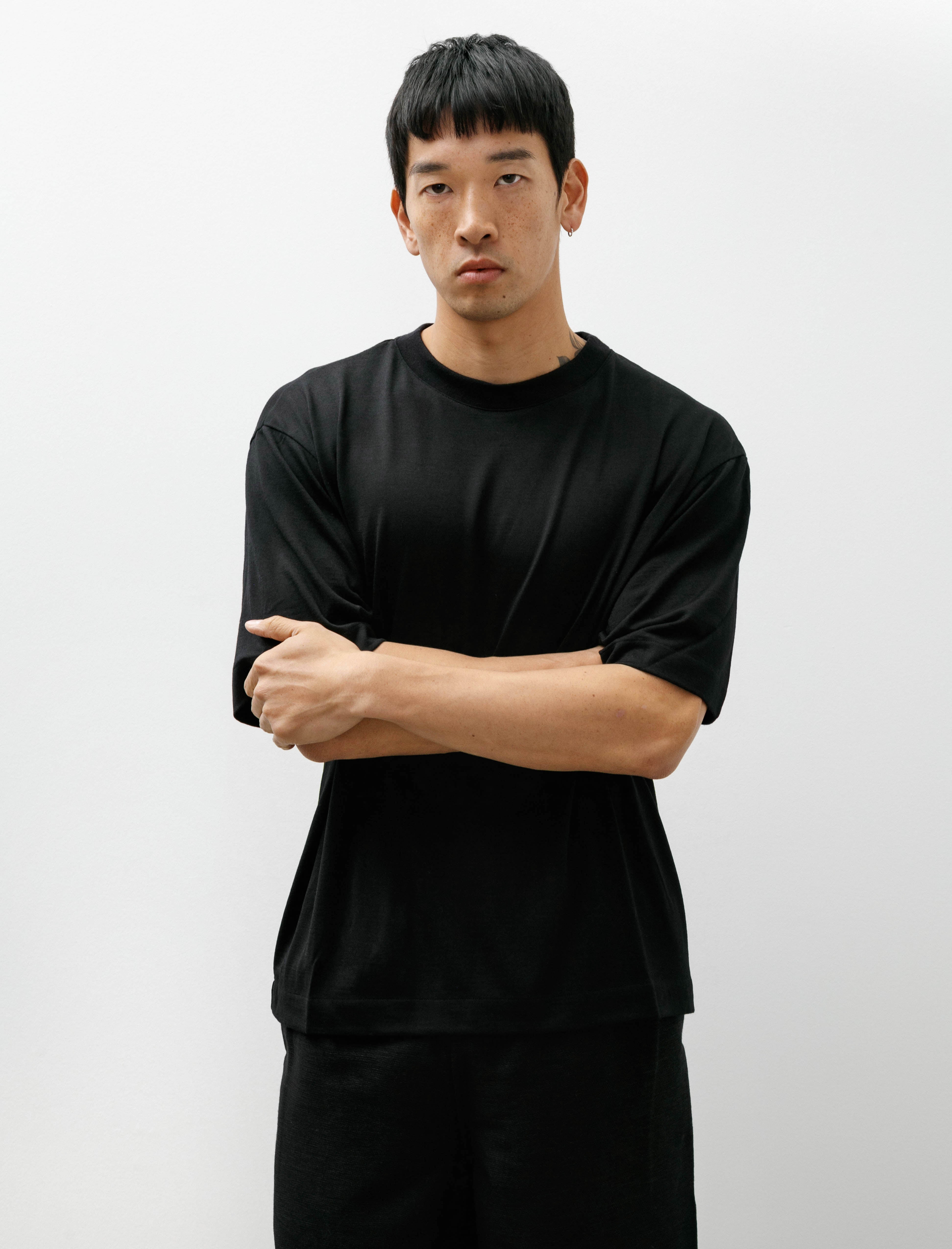 Gorsch Soft Wool T-Shirt Black