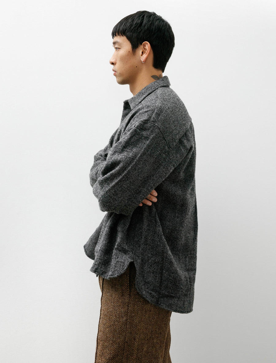 Shirt Jacket C Grey - Image 3