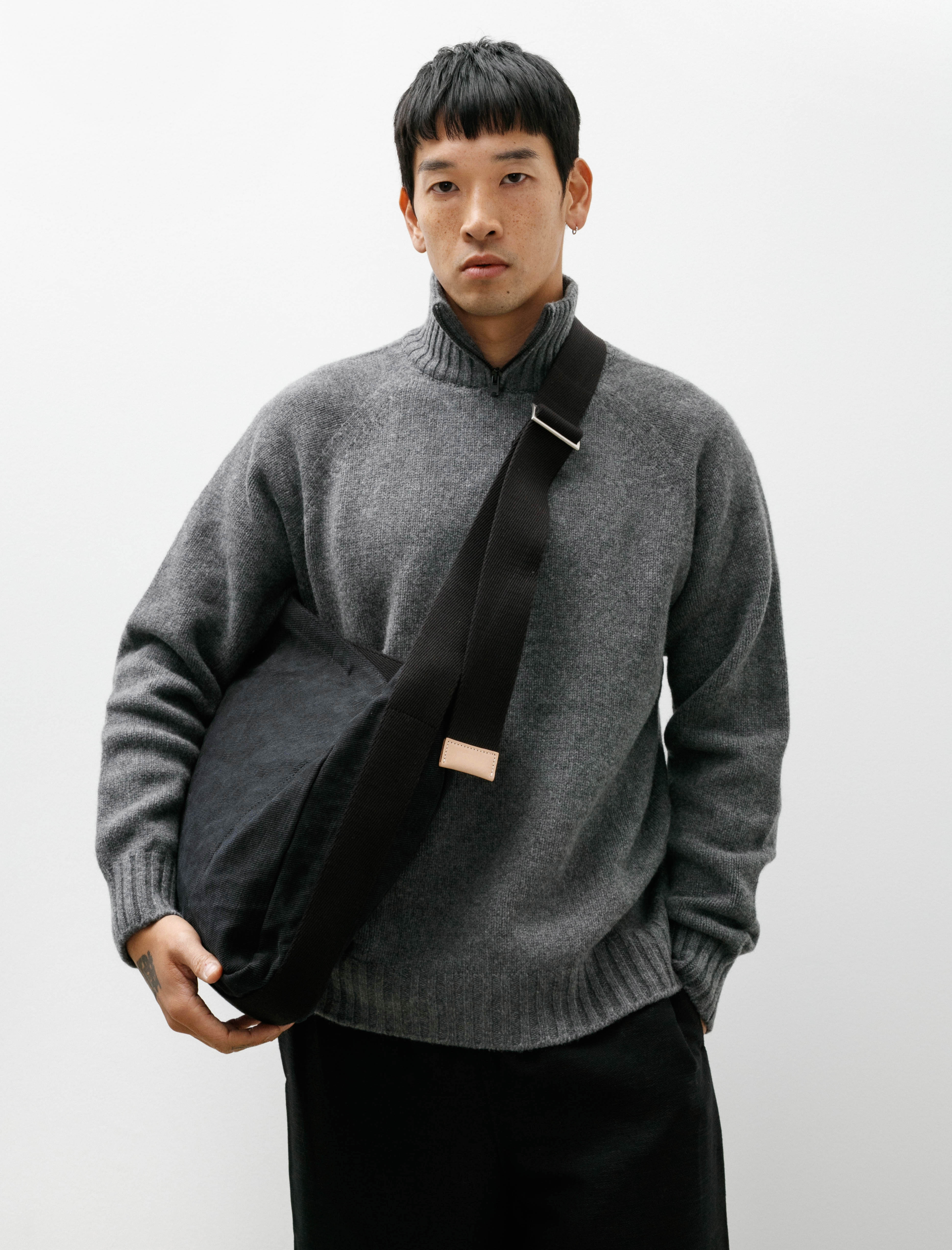 Hender Scheme Square Shoulder Bag Small Black