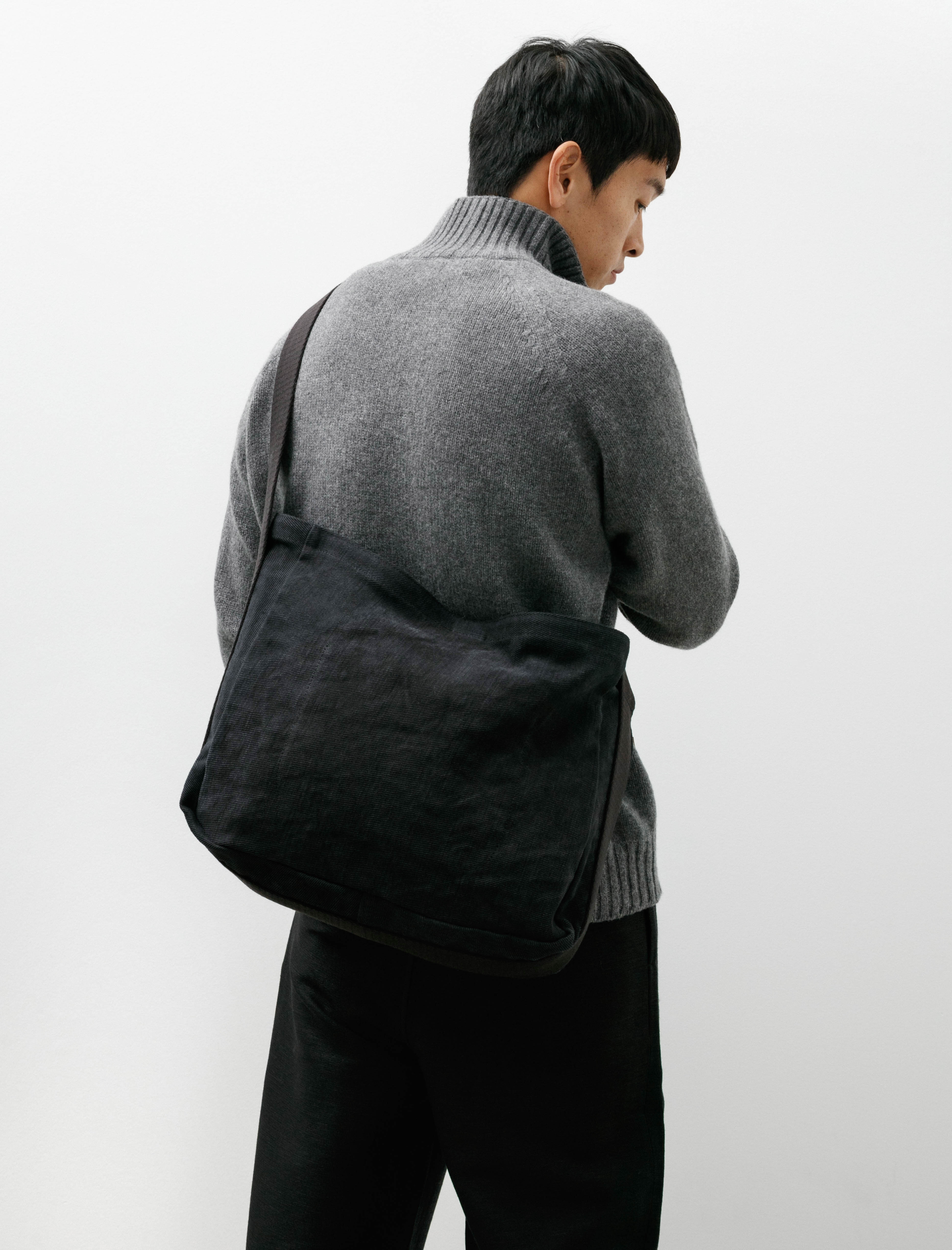 Hender Scheme Square Shoulder Bag Small Black