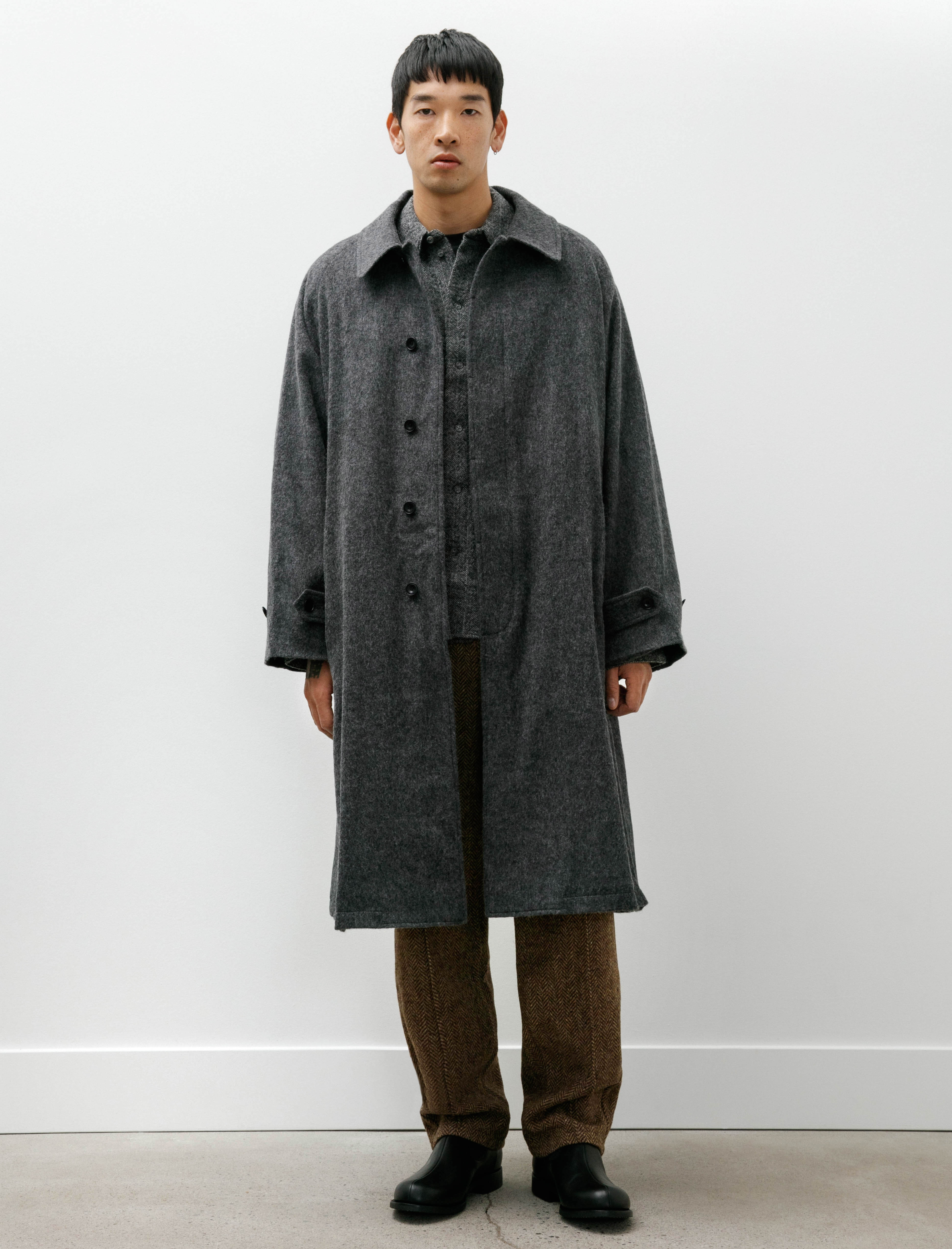 Polyploid Long Coat C Charcoal