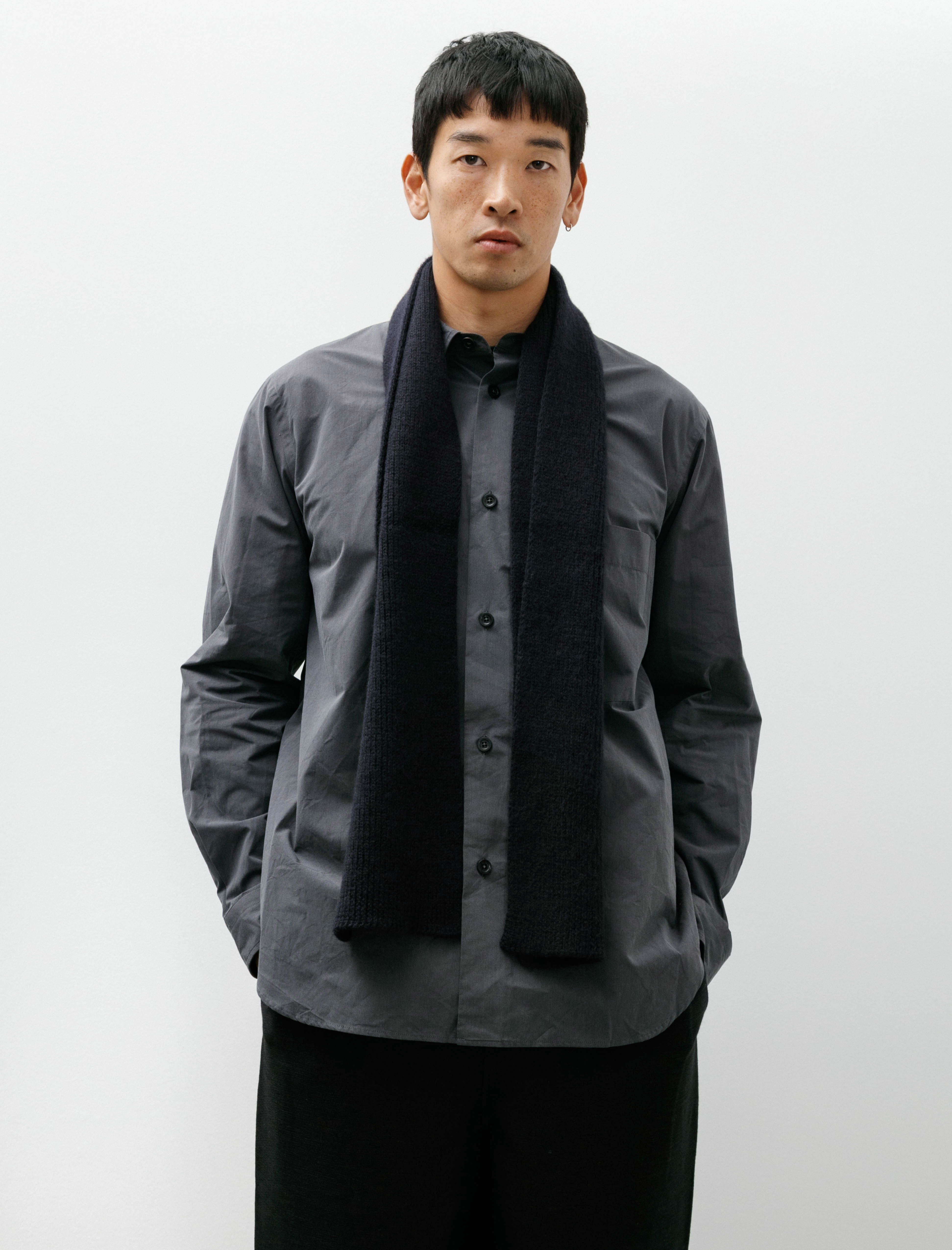 Margaret Howell MHL Selvedge Scarf Dark Navy