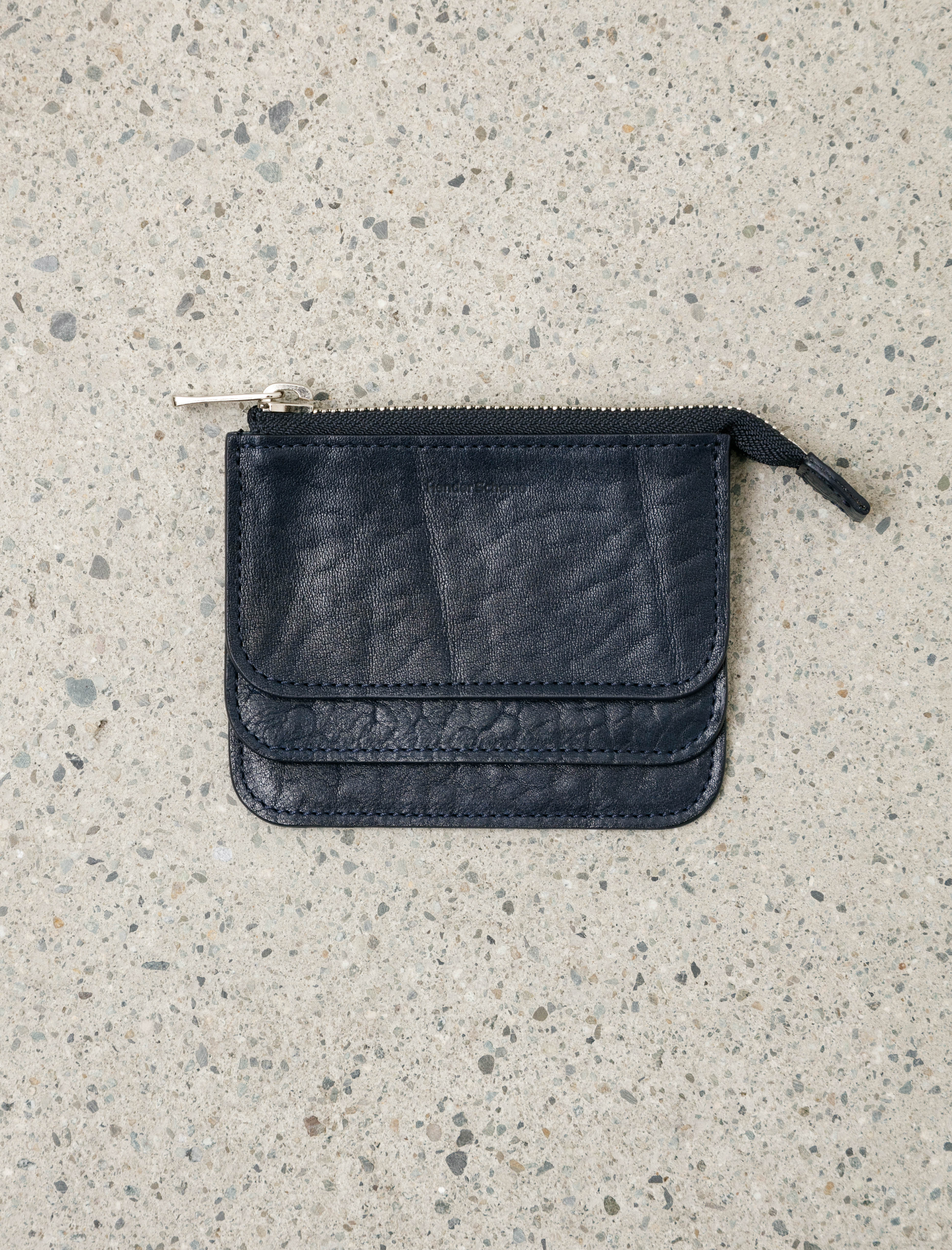 Hender Scheme 3 Layered Purse Navy