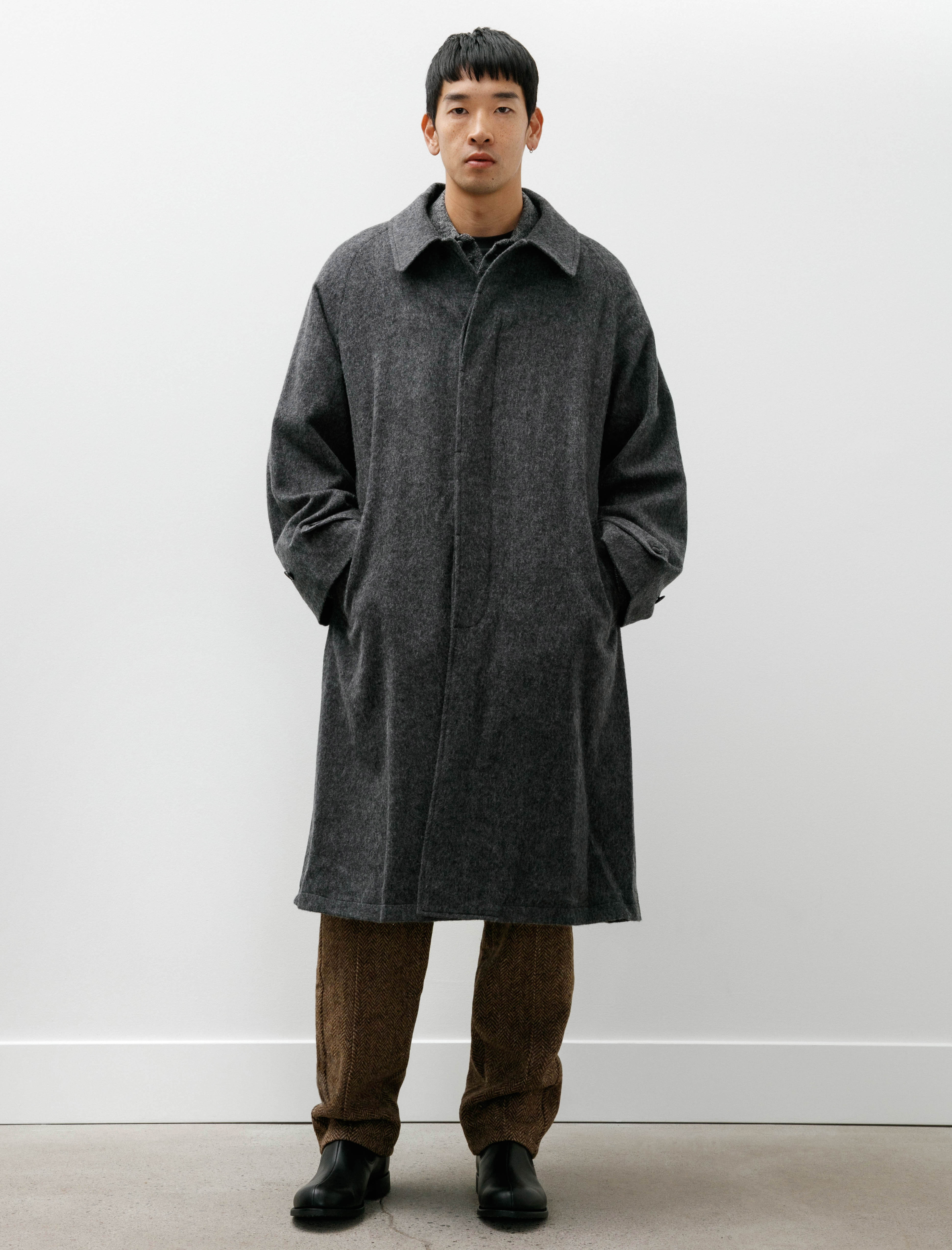 Polyploid Long Coat C Charcoal