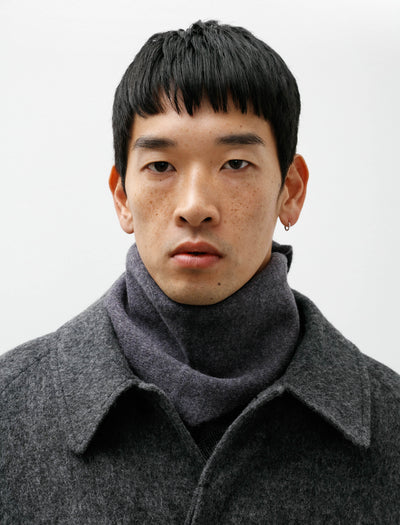 MHL Tipped Scout Scarf Grey/Ink