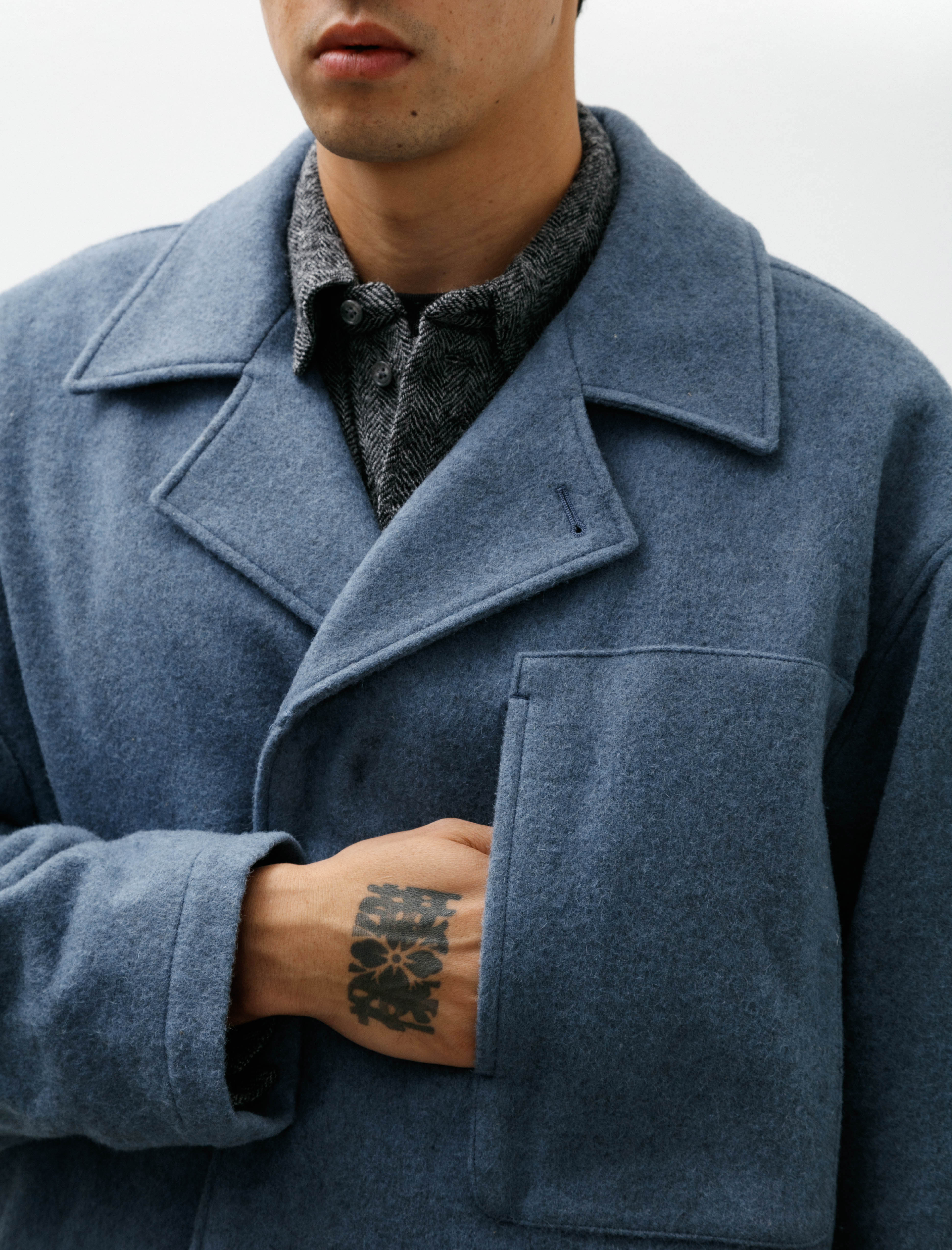 Polyploid Marine Jacket B Ice Blue