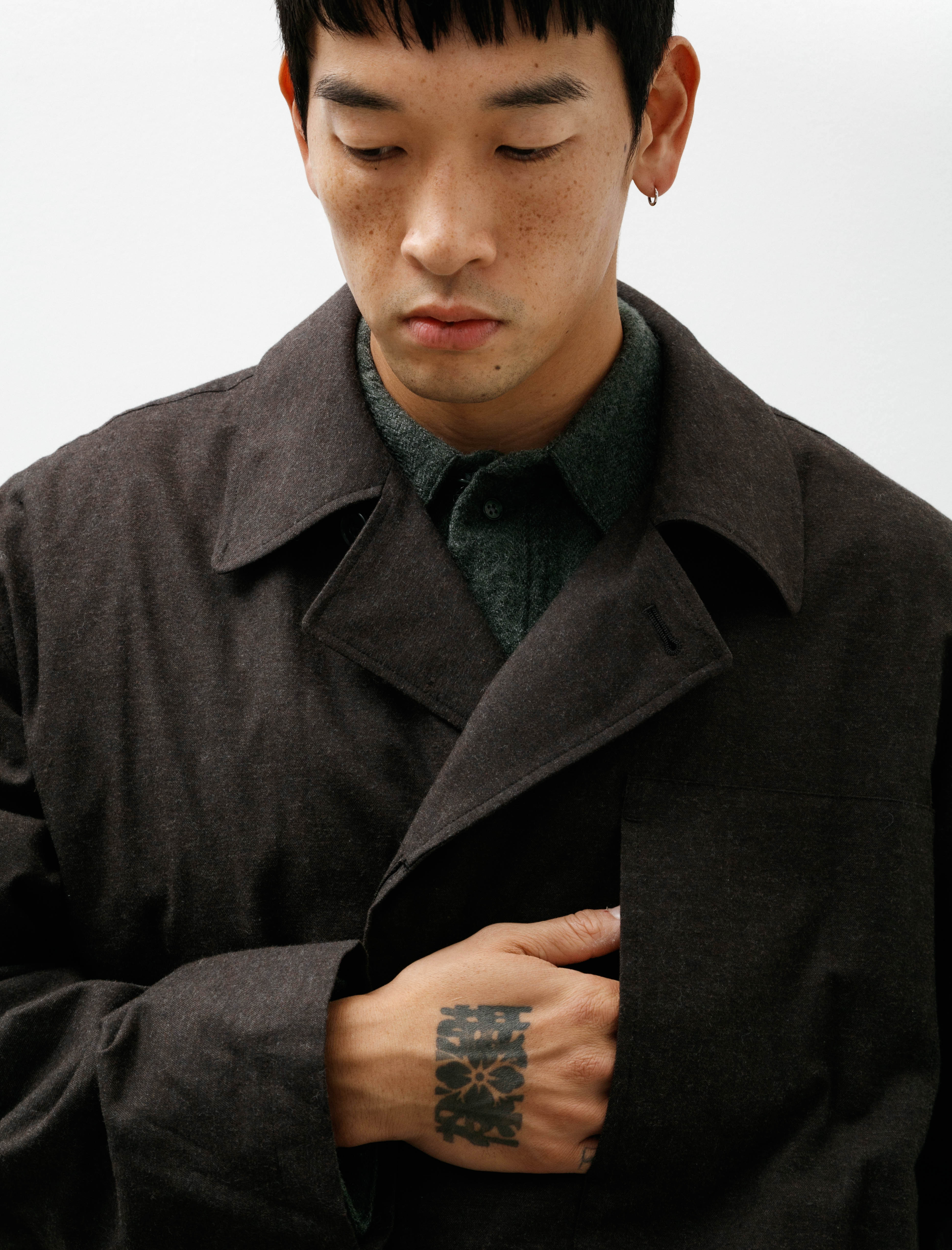 Polyploid Marine Jacket C Charcoal