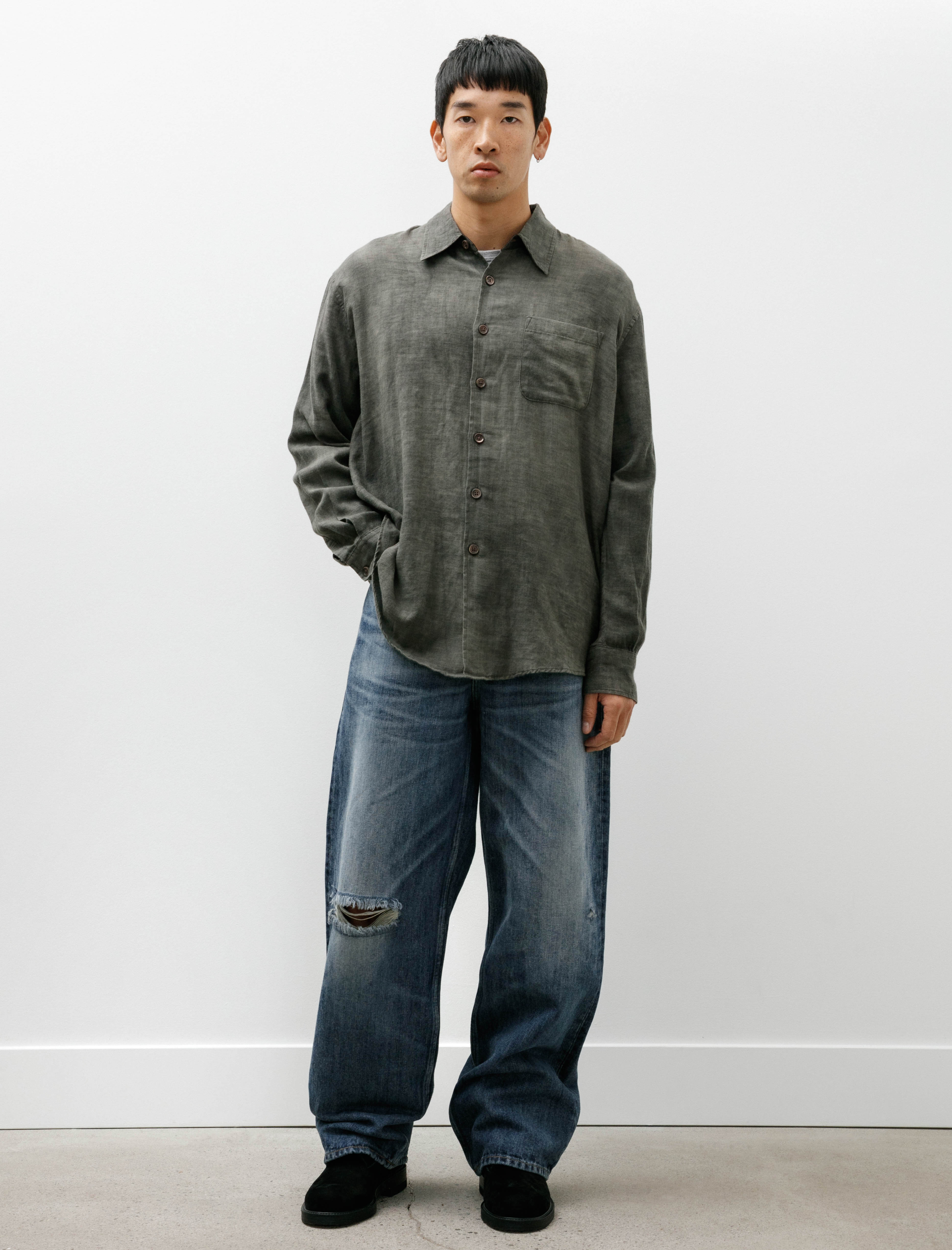 Our Legacy Vast Cut Road Worn Rope Twill