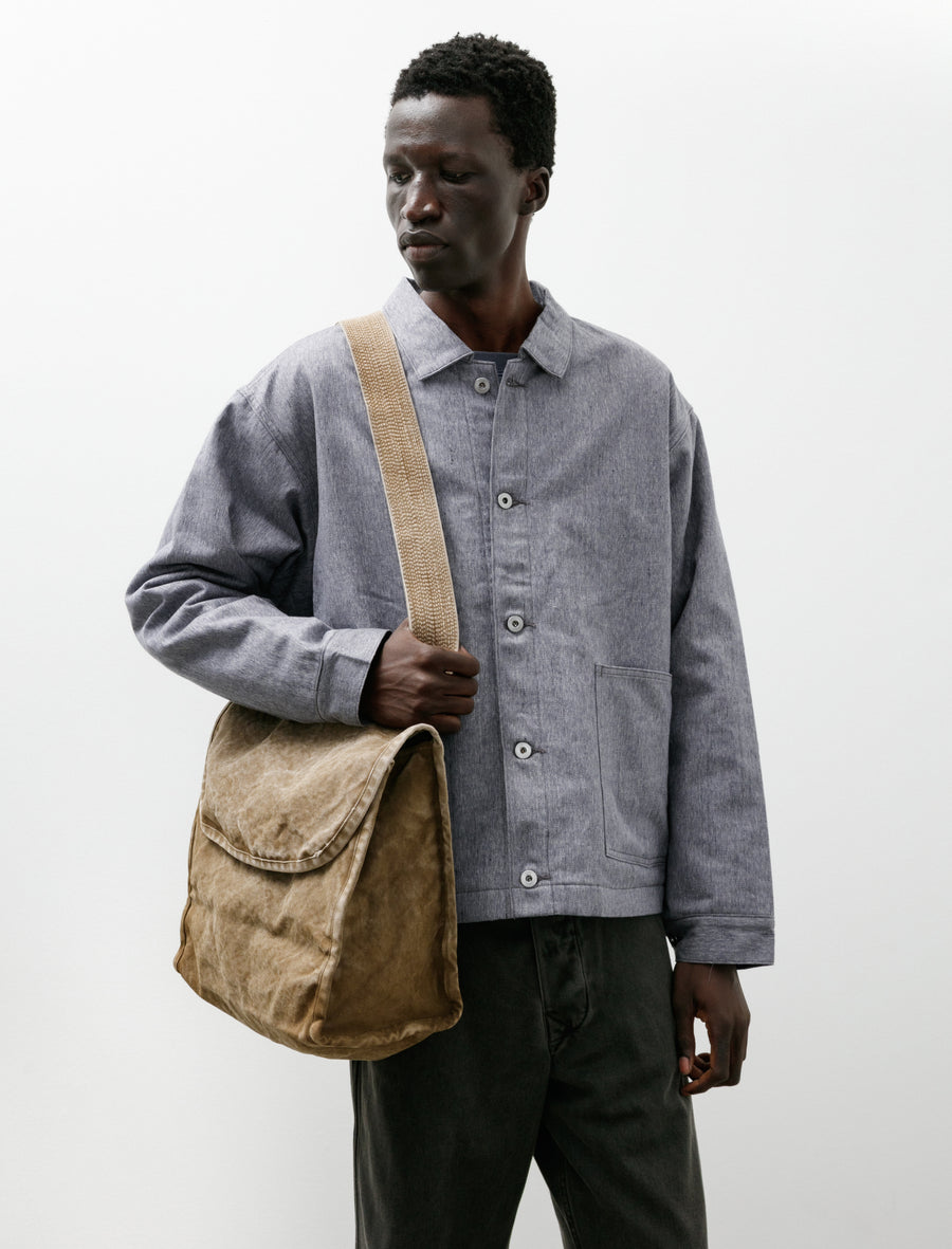 Lot 034 Letter Carrier Bag Brown - Image 1