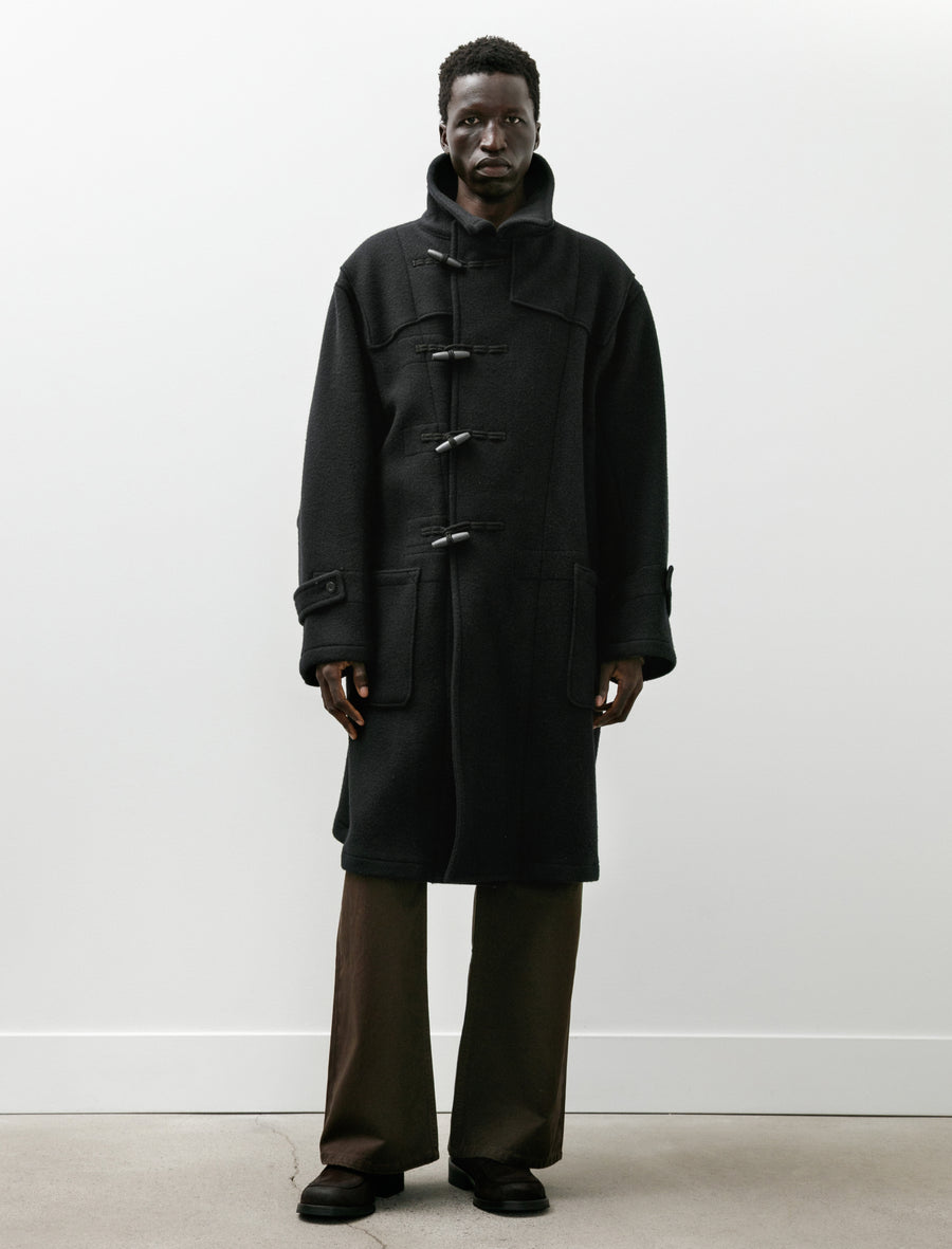 Lot 412 British Postal Worker Duffle Coat Black - Image 4