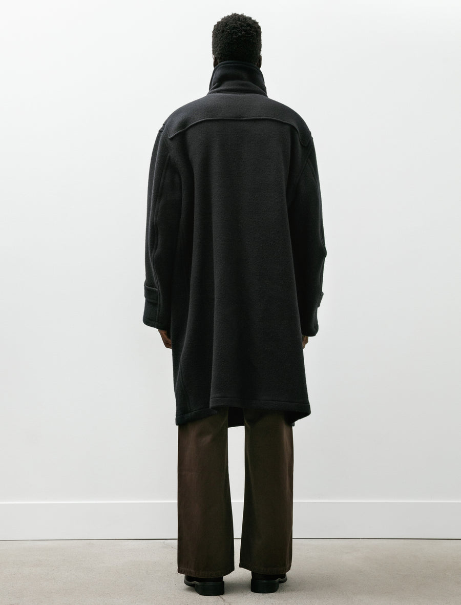 Lot 412 British Postal Worker Duffle Coat Black - Image 2