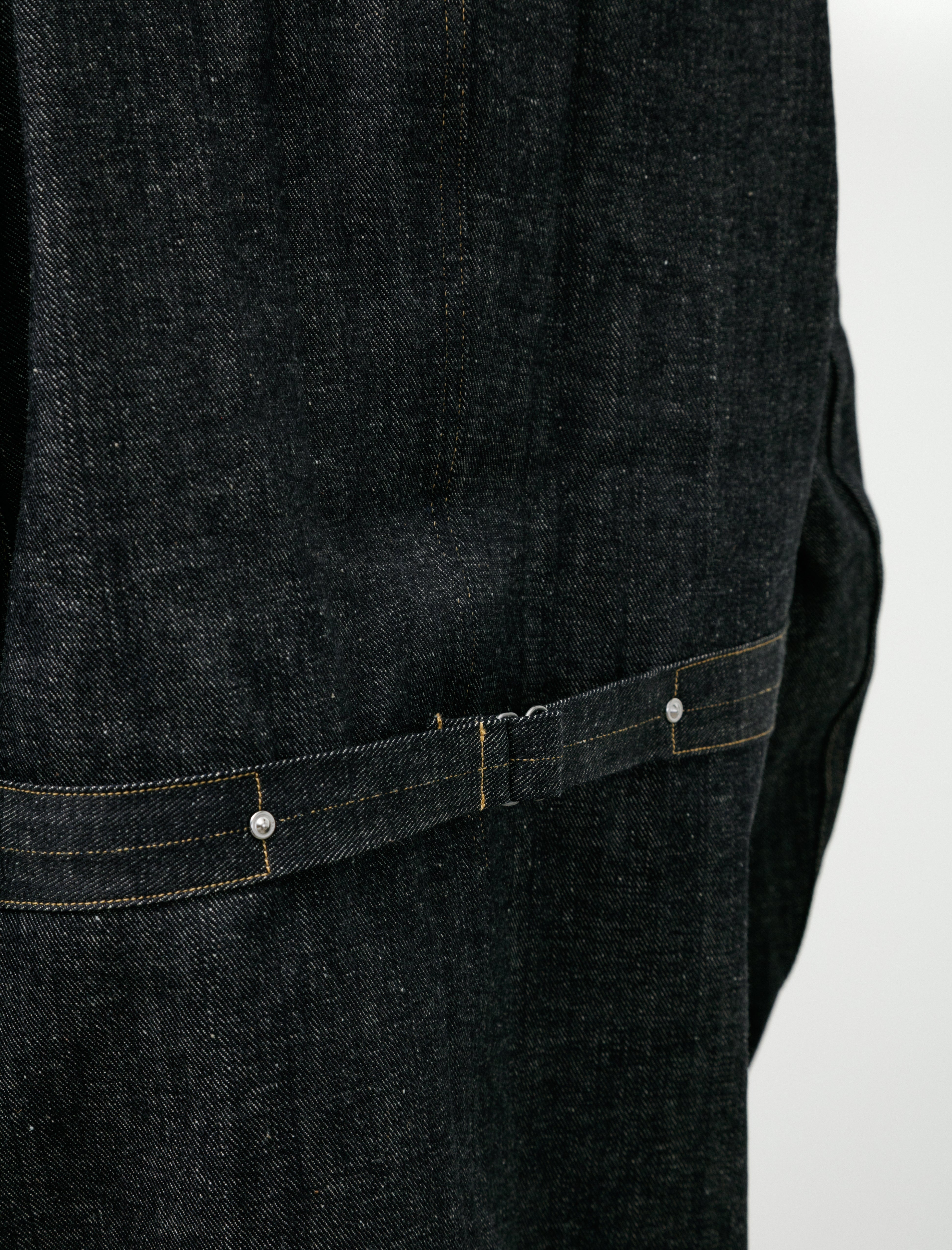 Taiga Takahashi Lot 706 Stand Collar Denim Jacket Raw Indigo