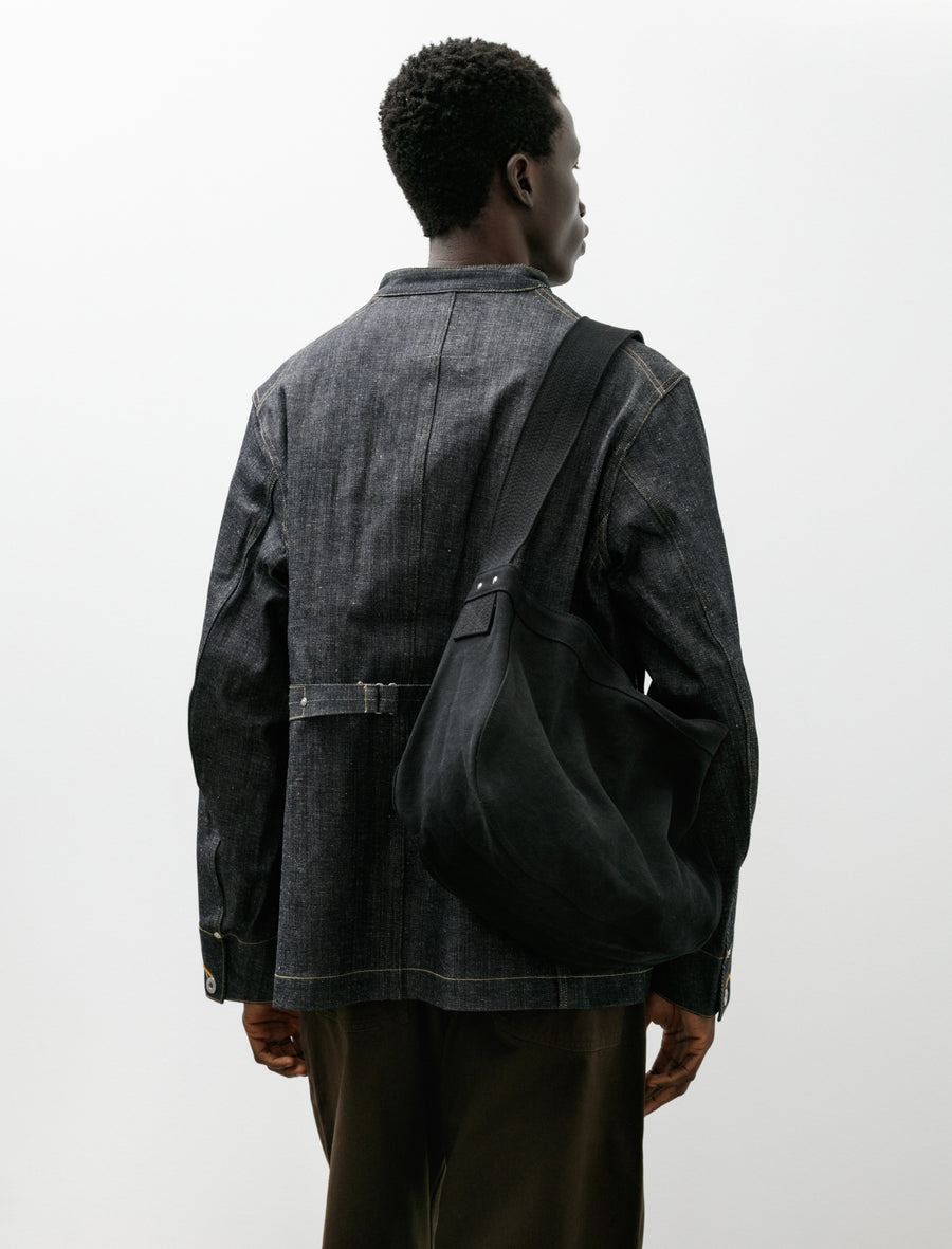 Lot 018 Newsboy Bag Small Black - Image 2