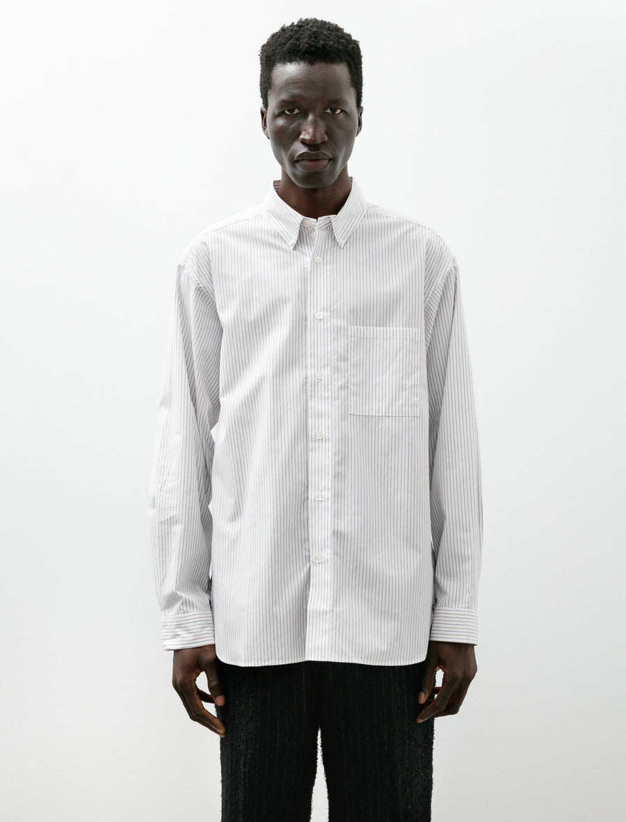 B.D Shirt B White Stripe - Image 1