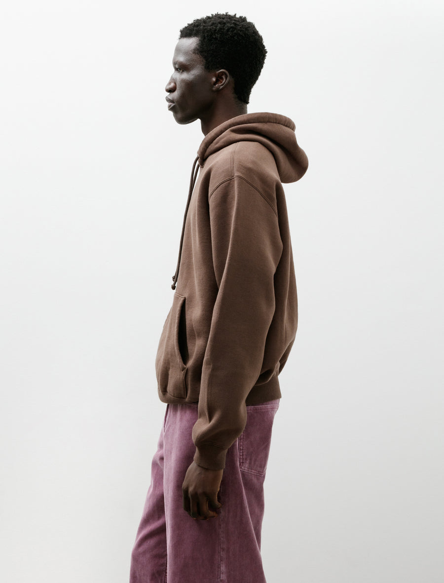 Smooth Soft Sweater P/O Parka Dark Brown - Image 3