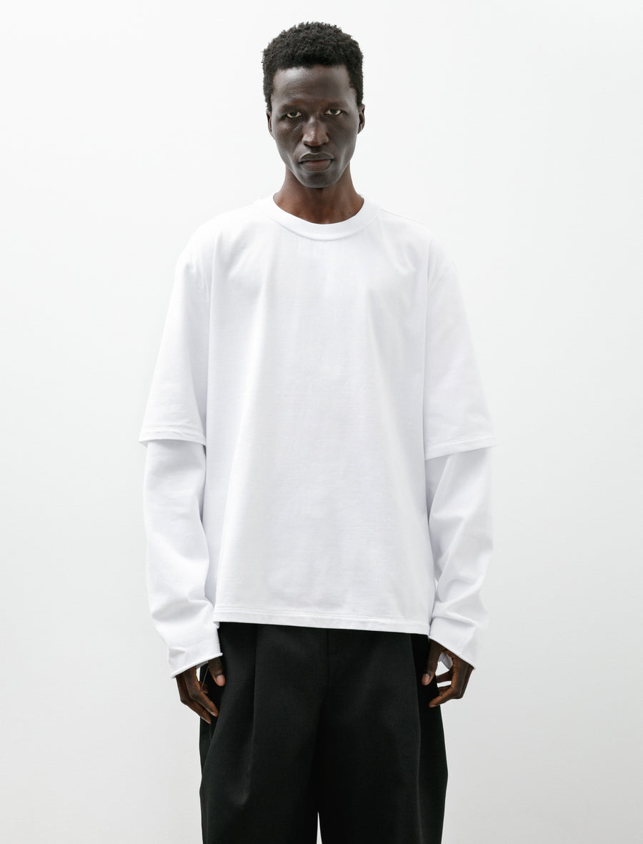 Big Tee Double Sleeve Optical White - Image 1