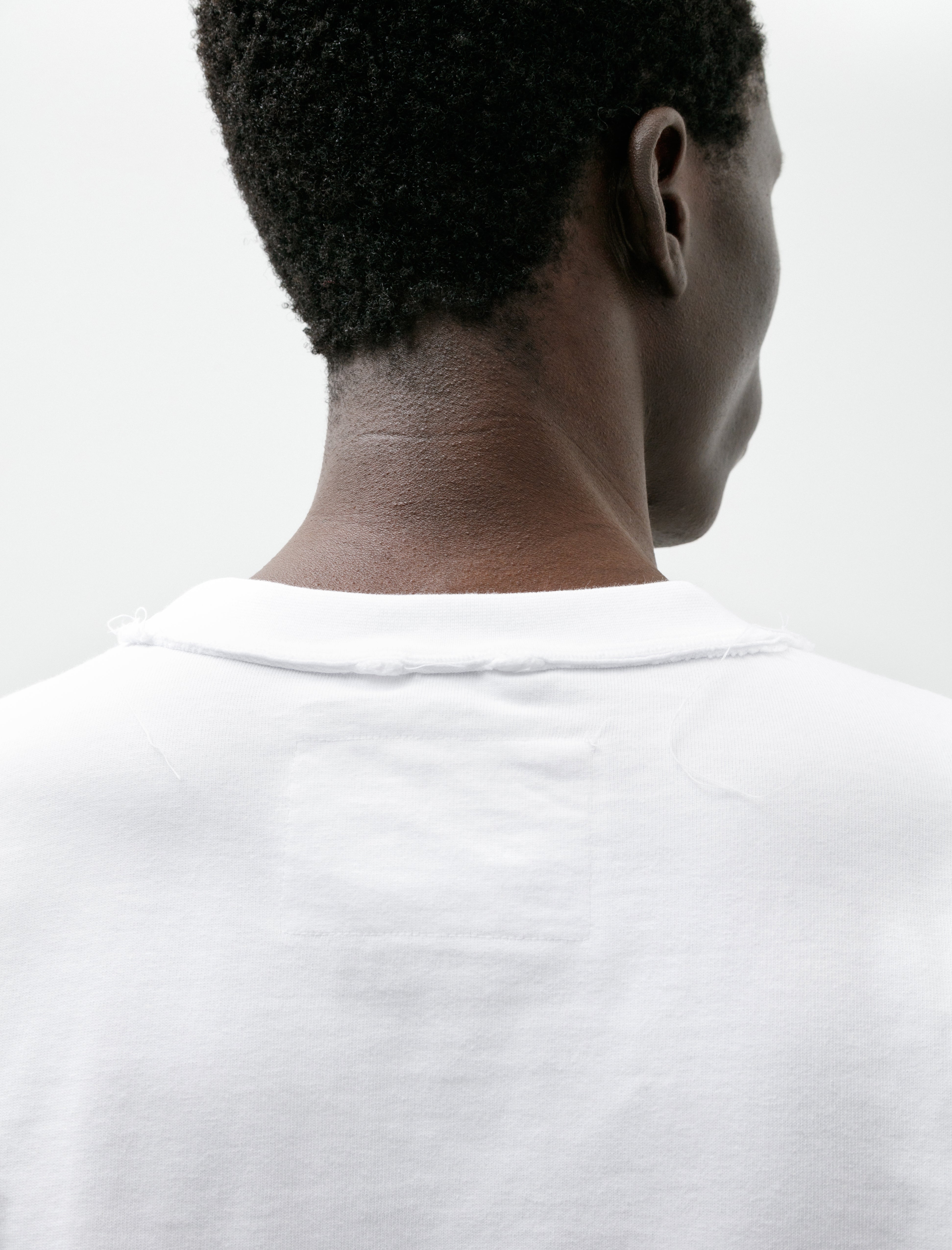 Camiel Fortgens Big Tee Double Sleeve Optical White