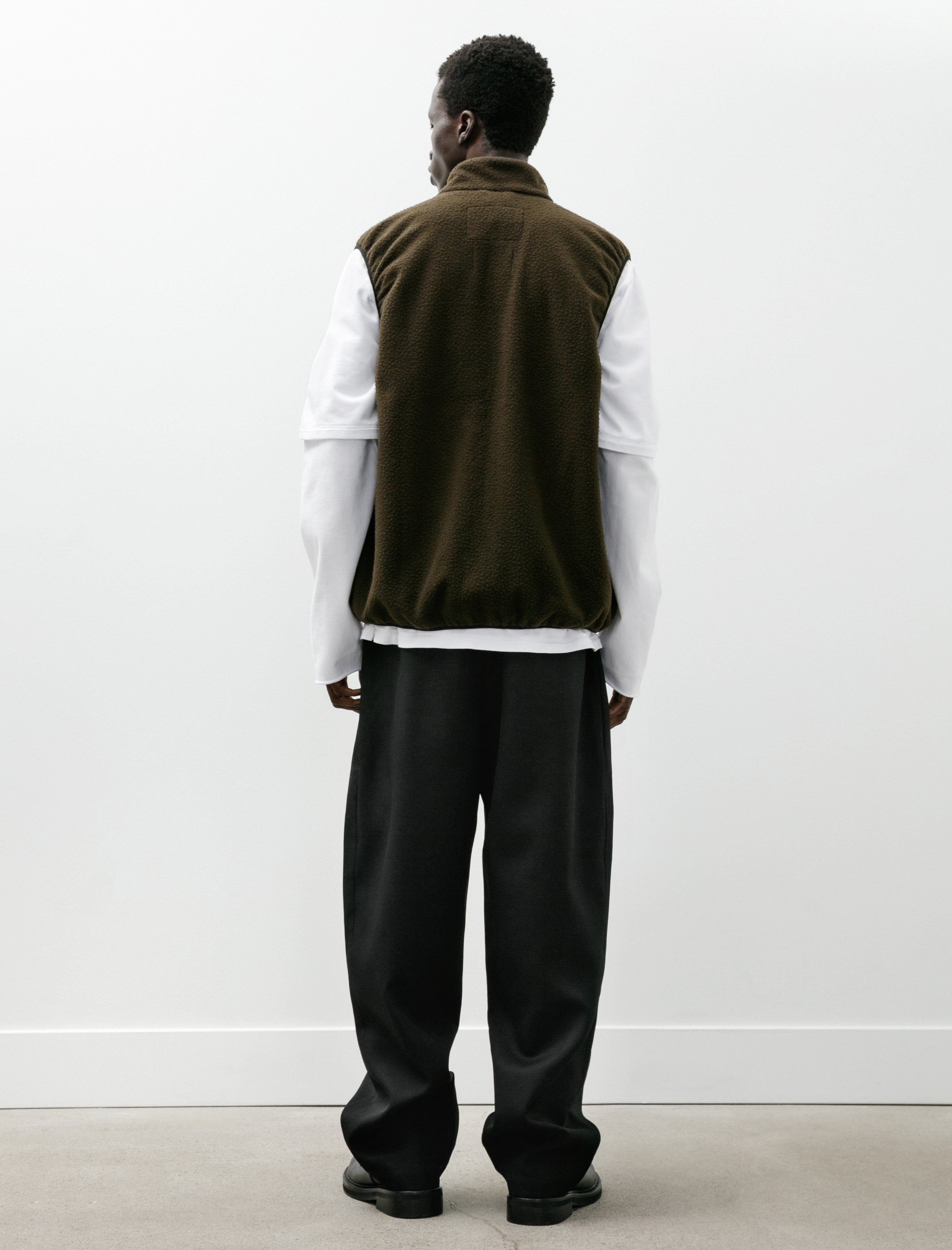 Camiel Fortgens Suit Pants Wool Twill Black