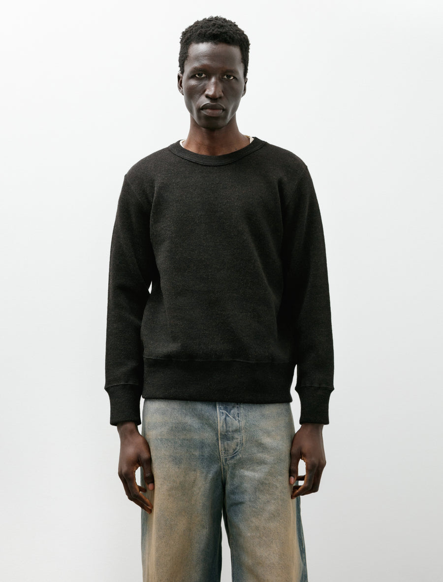Crew Neck Top Dark Brown - Image 1