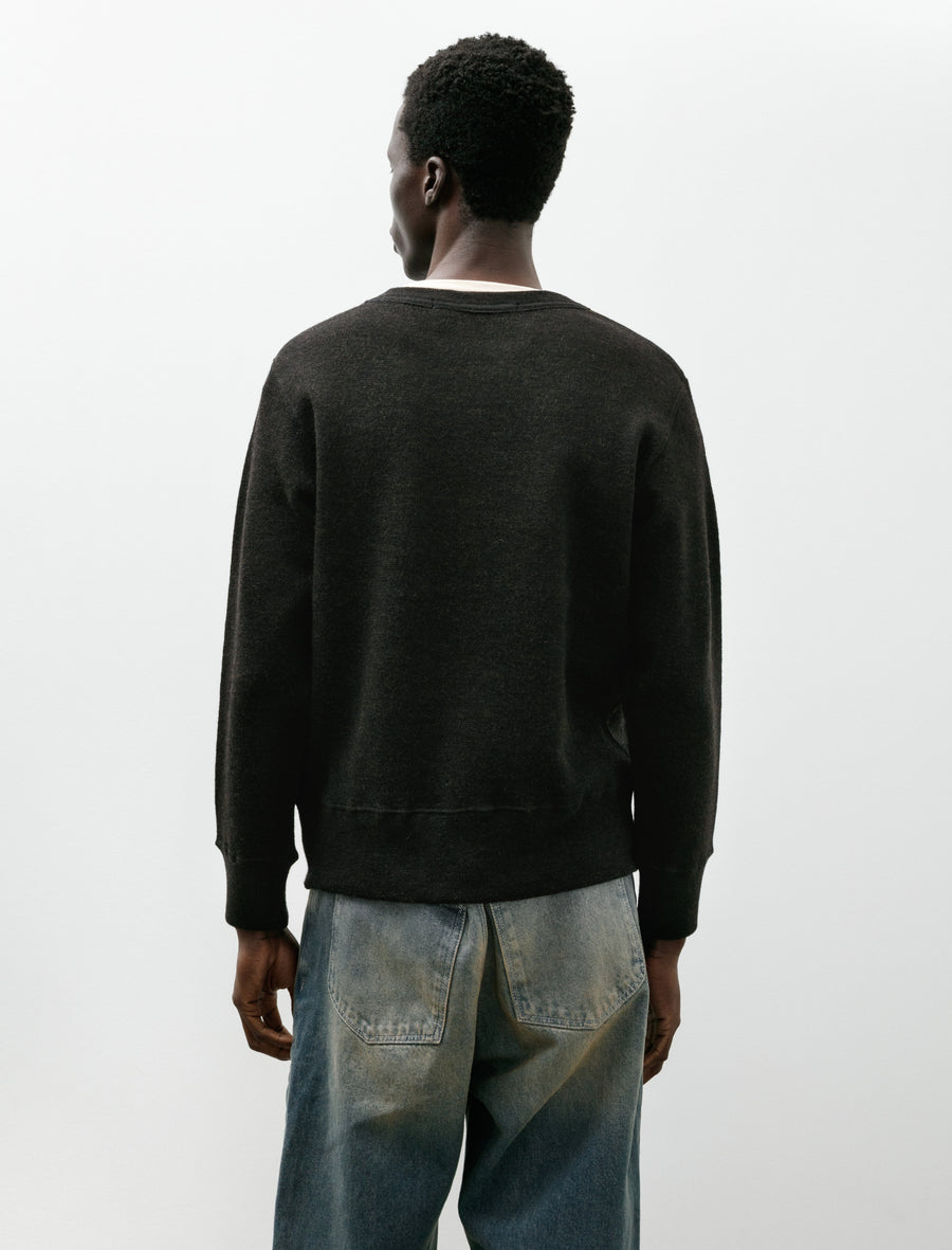 Crew Neck Top Dark Brown - Image 2