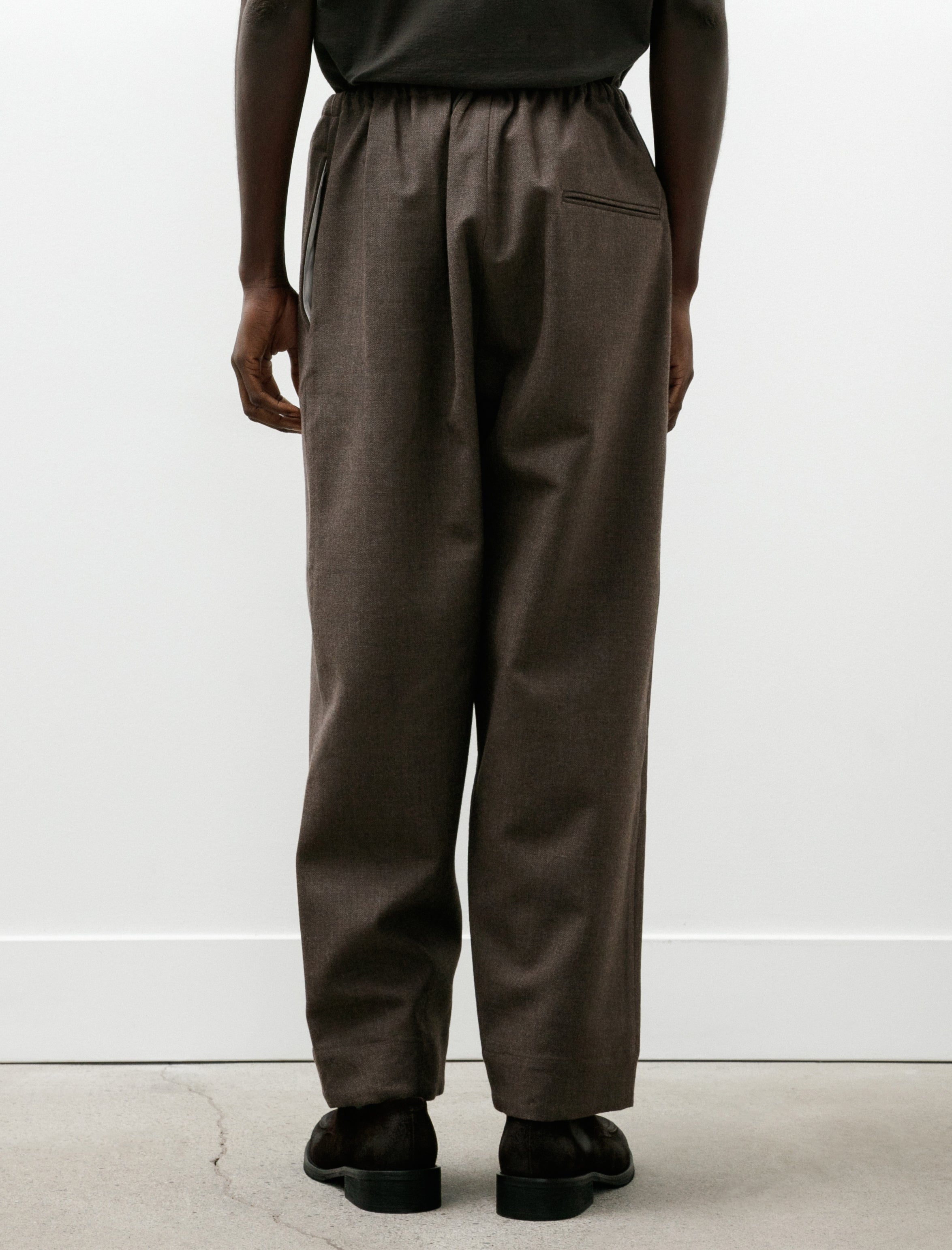 Camiel Fortgens Simple Pants Brown