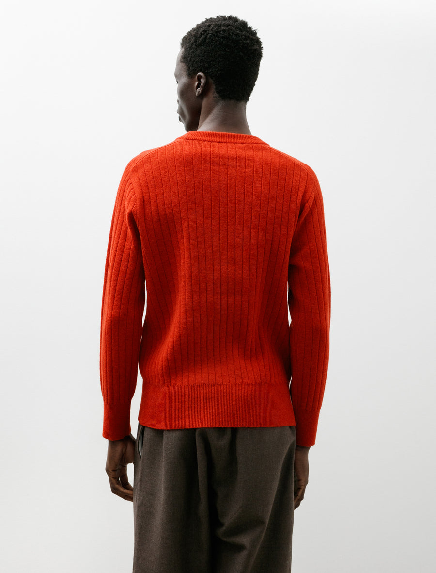 Saddle Shoulder Crew Red - Image 2