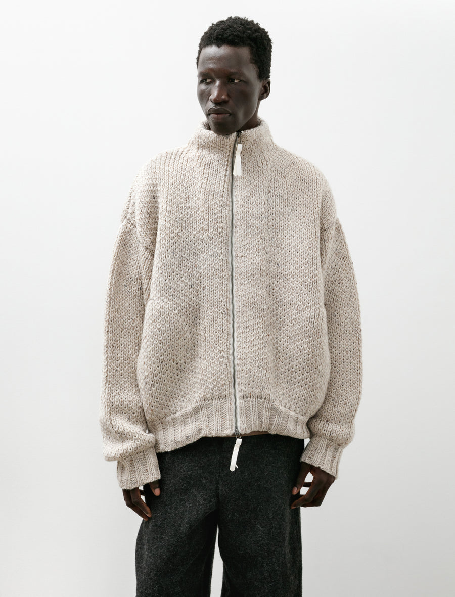 Highneck Blouson A Off White - Image 4