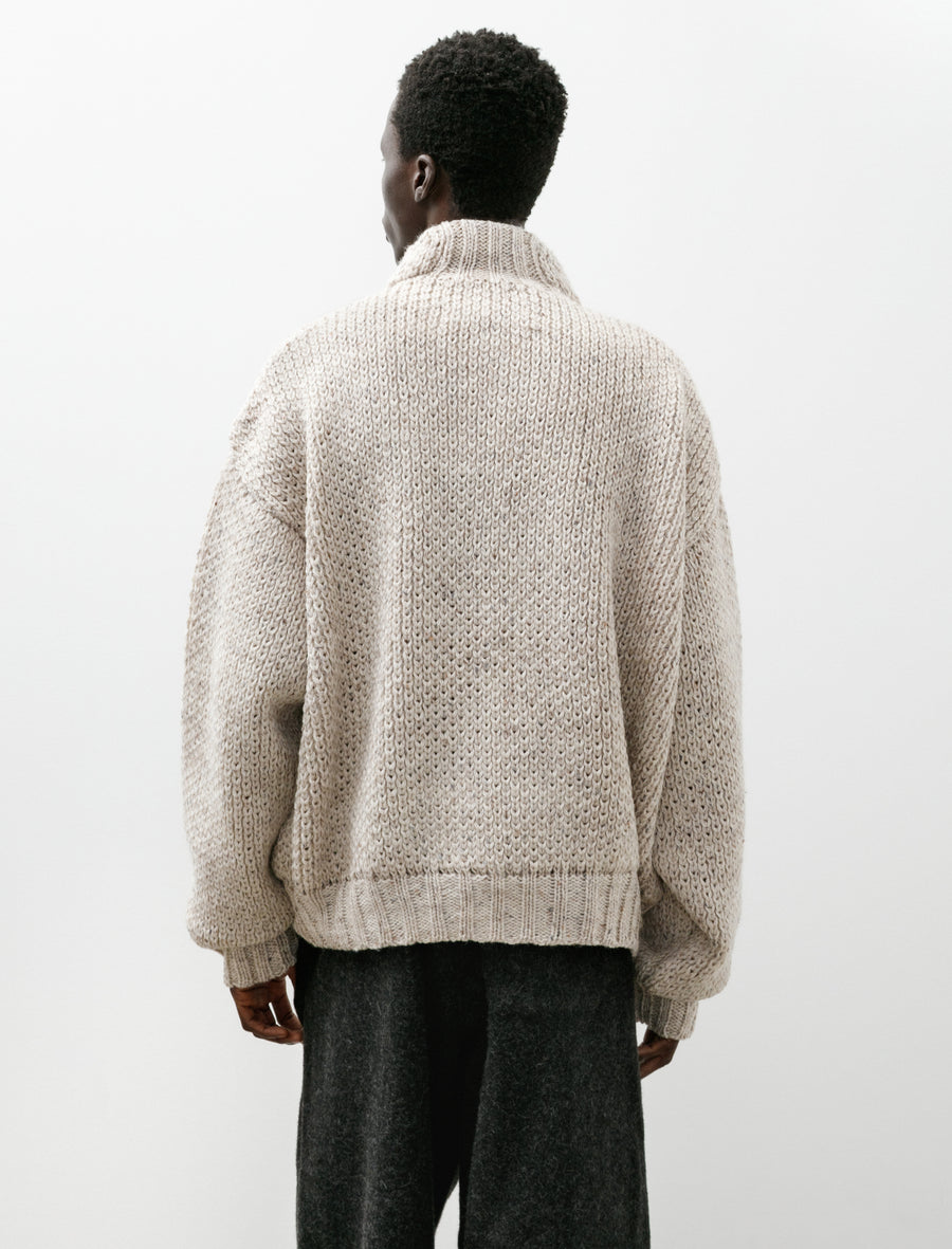 Highneck Blouson A Off White - Image 2