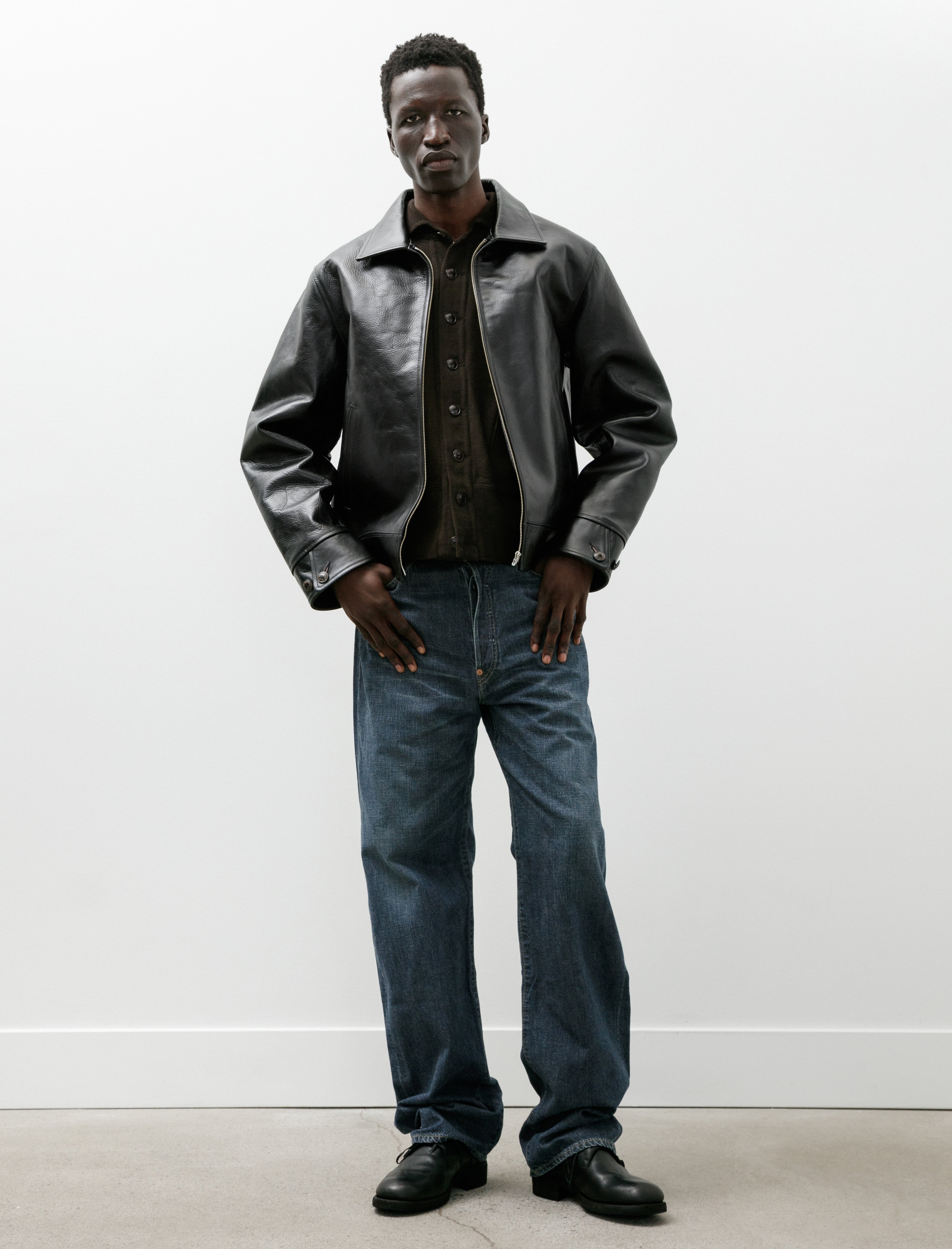 Taiga Takahashi Lot 721 Damaged Denim Trousers C 1930s Indigo