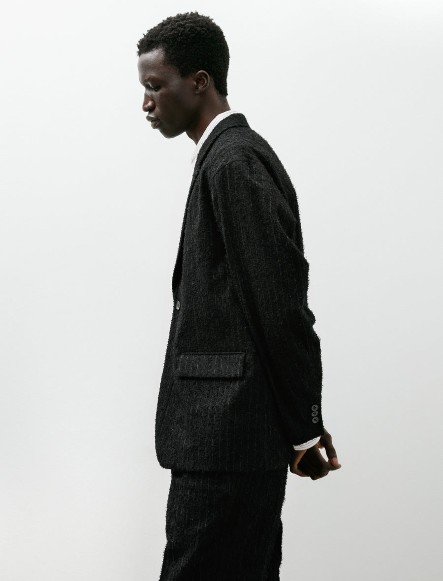 Tailored Jacket C Black Stripe - Image 3