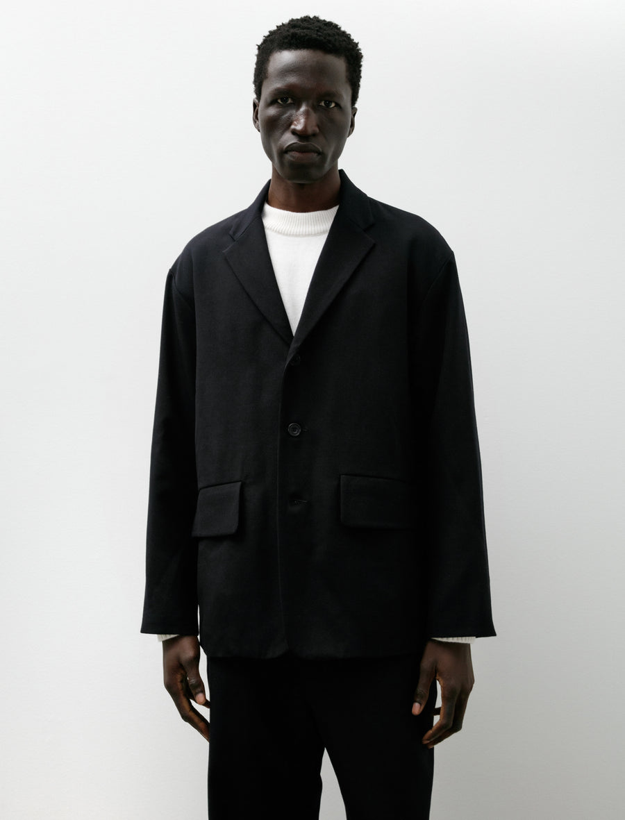 Fox Jacket Wool Gabardine Midnight - Image 1