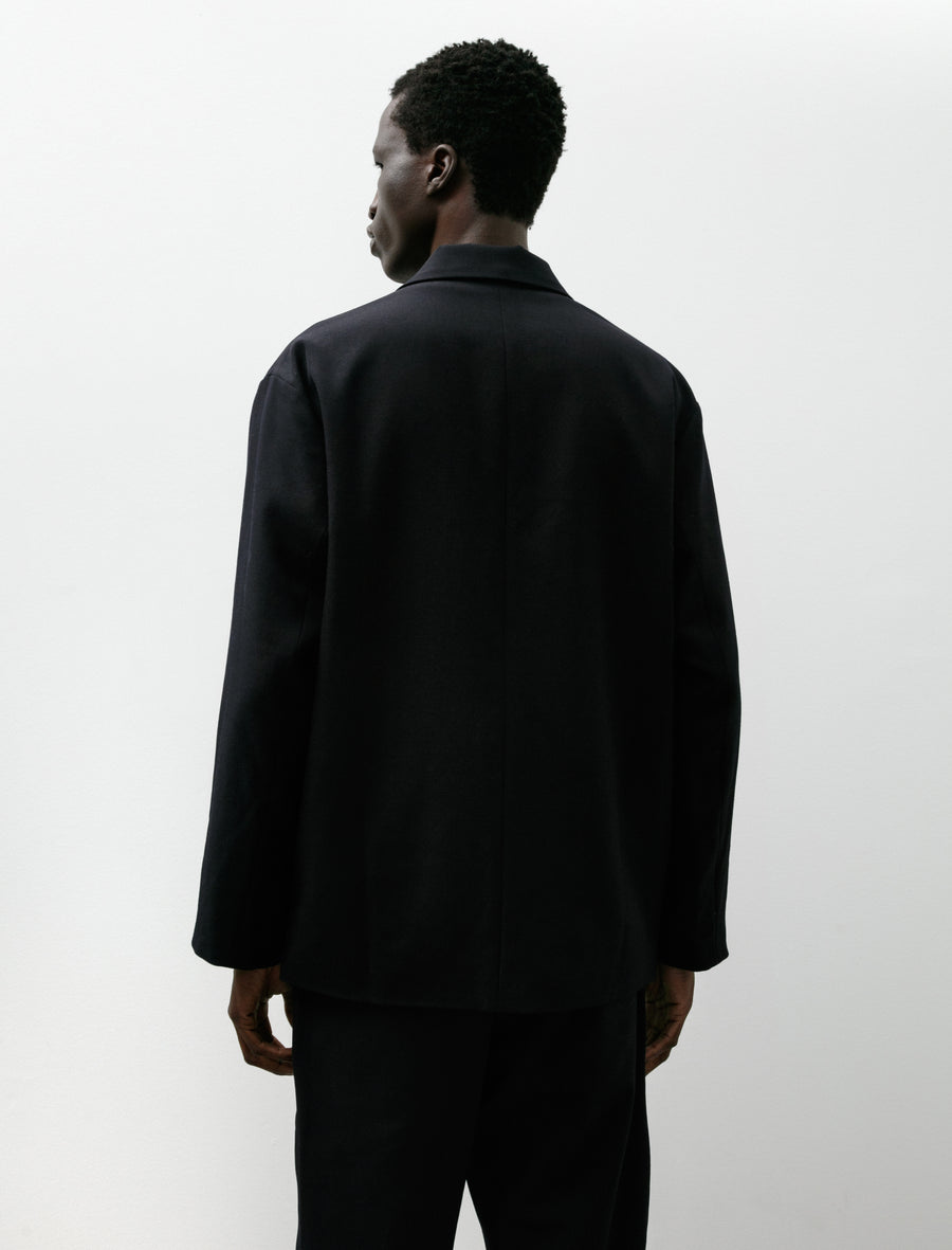 Fox Jacket Wool Gabardine Midnight - Image 2