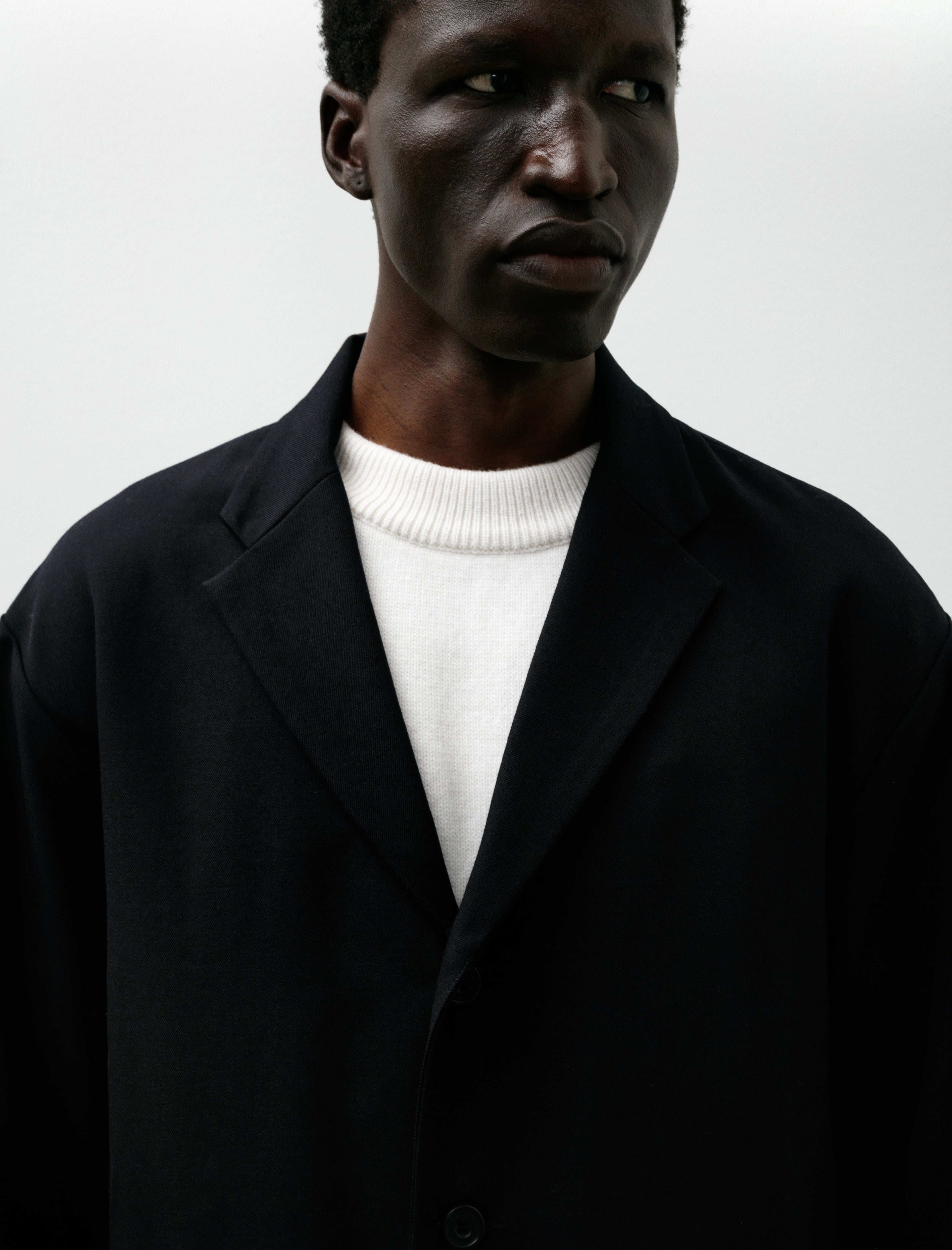 Arpenteur Fox Jacket Wool Gabardine Midnight