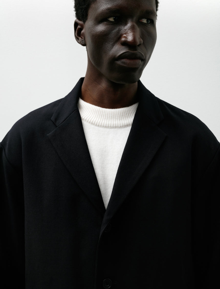 Fox Jacket Wool Gabardine Midnight - Image 5