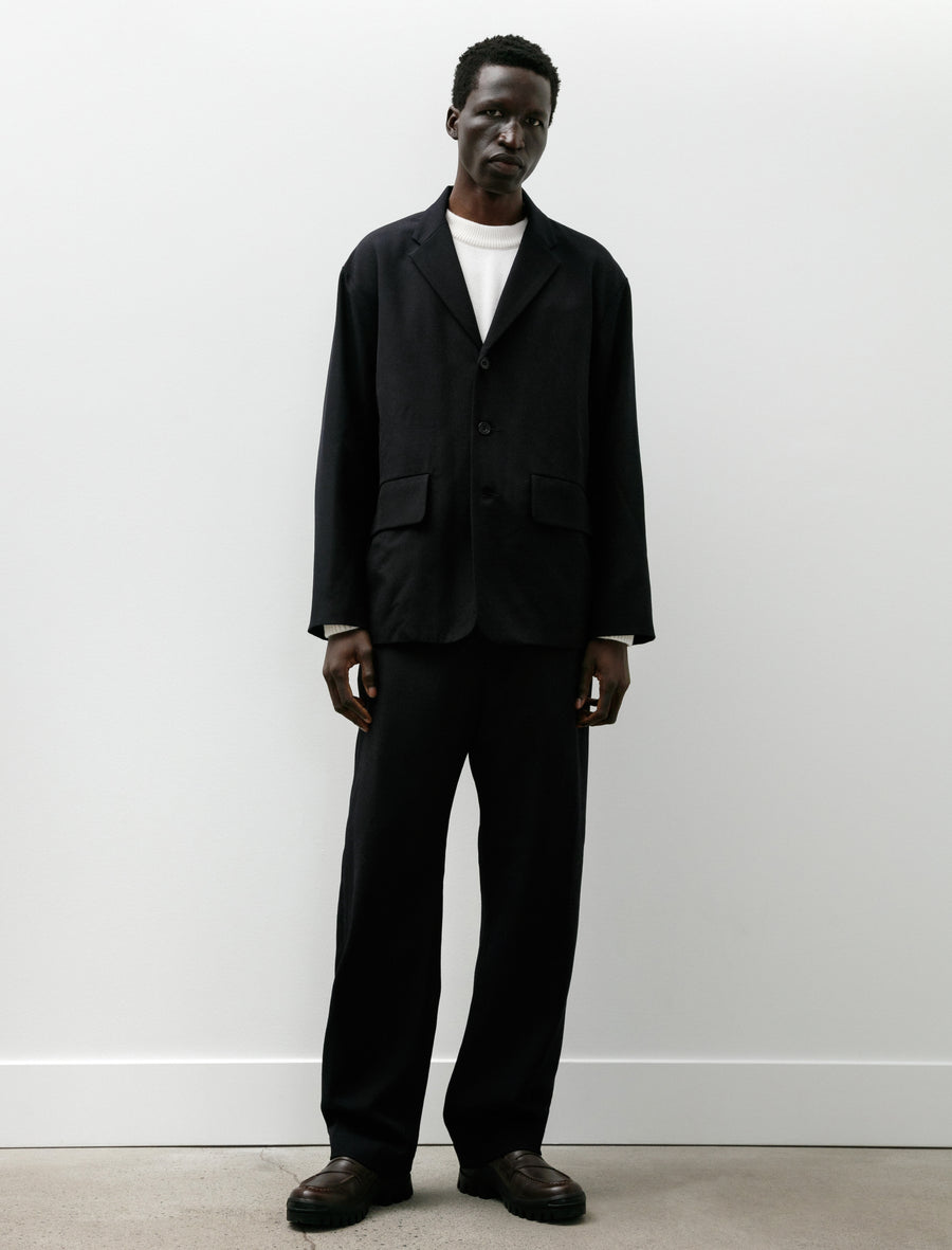 Fox Jacket Wool Gabardine Midnight - Image 6